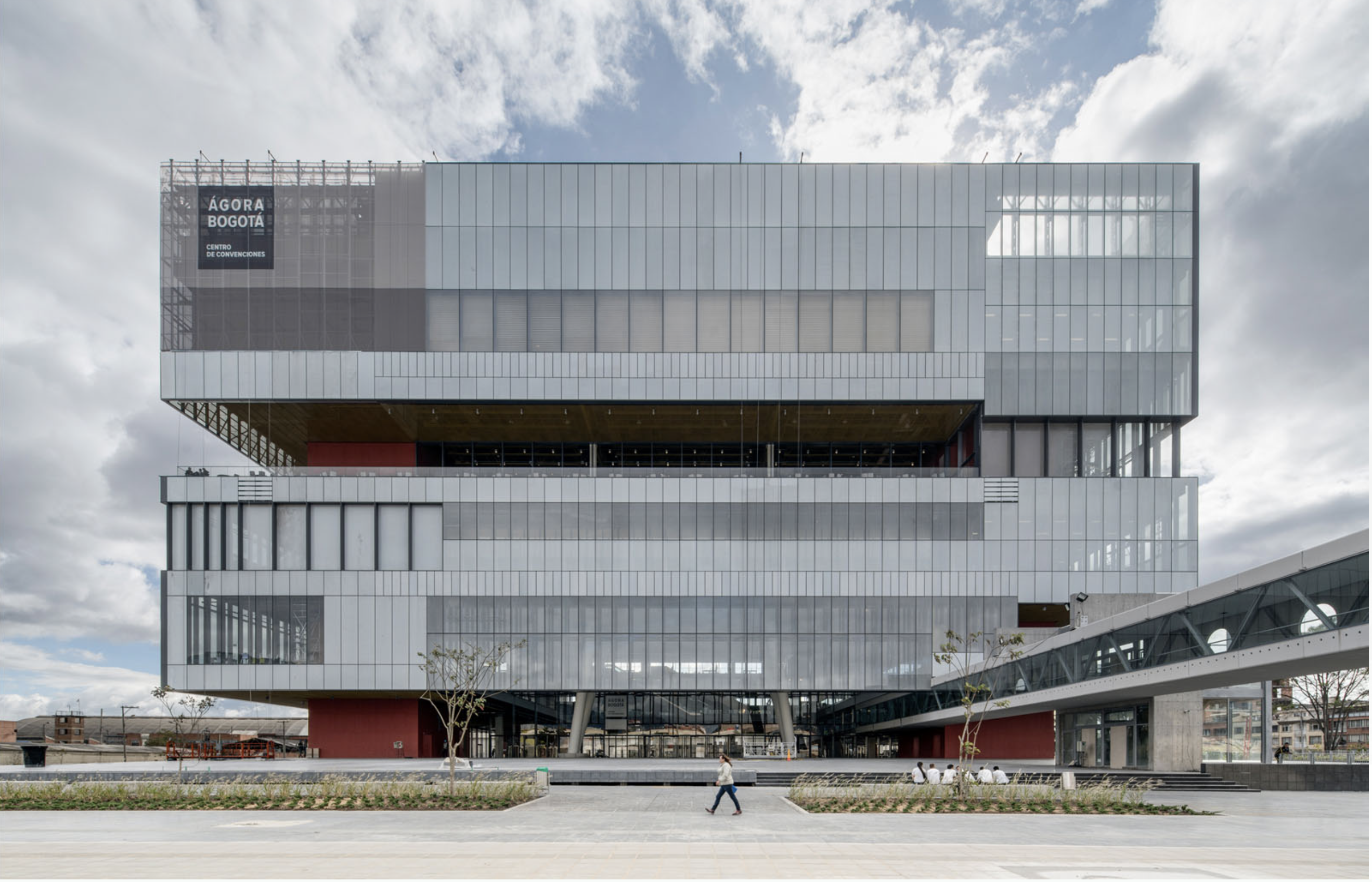 This impressive building a landmark of Bogota's modernist architecture was designed by Bermudez architects and is currently the situated in the largest event and business district in the Southern Hemisphere.