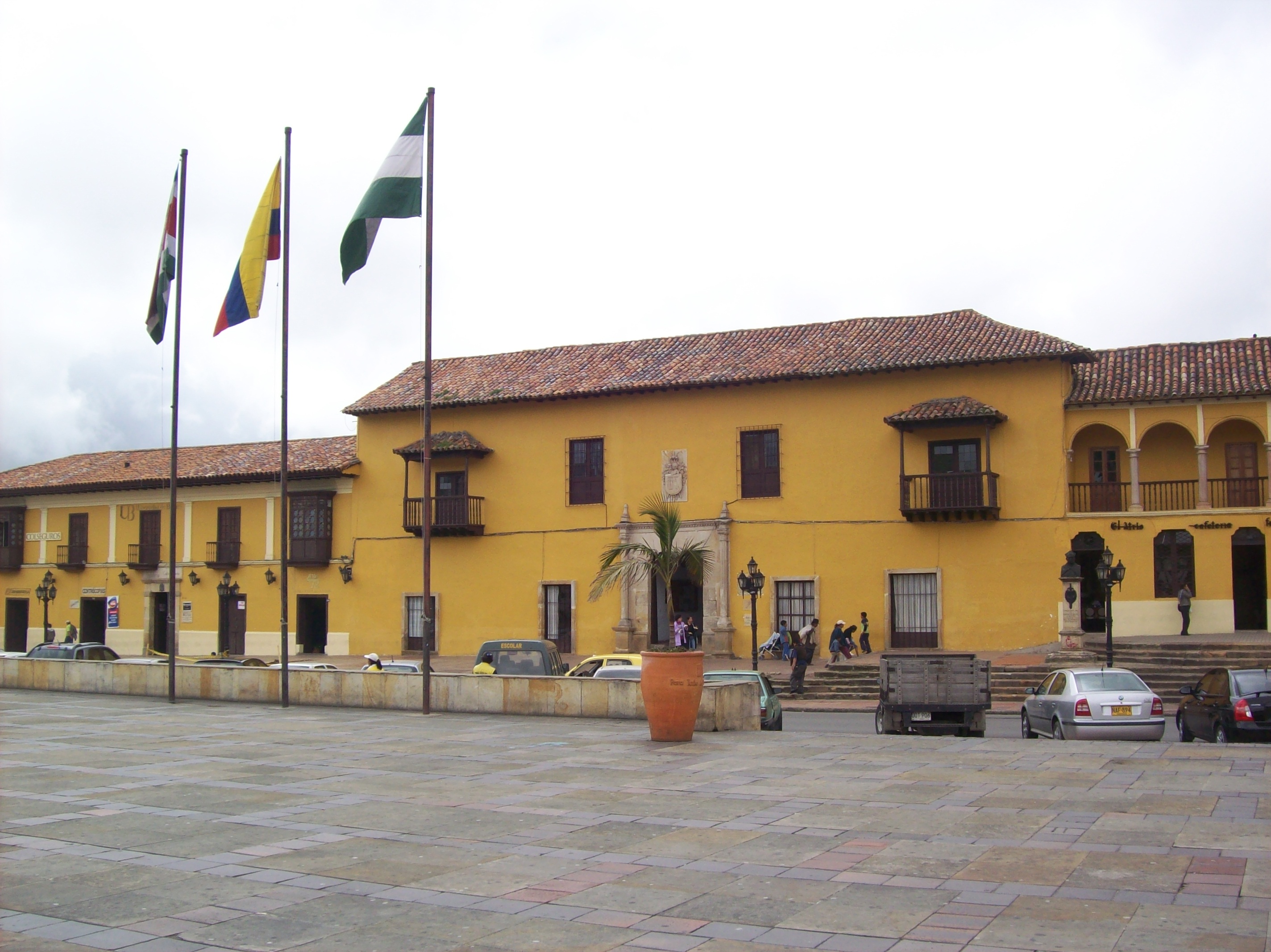 House of the founder of Tunja Gonzalo Suarez Rendon (Tunja's Bolívar Square)