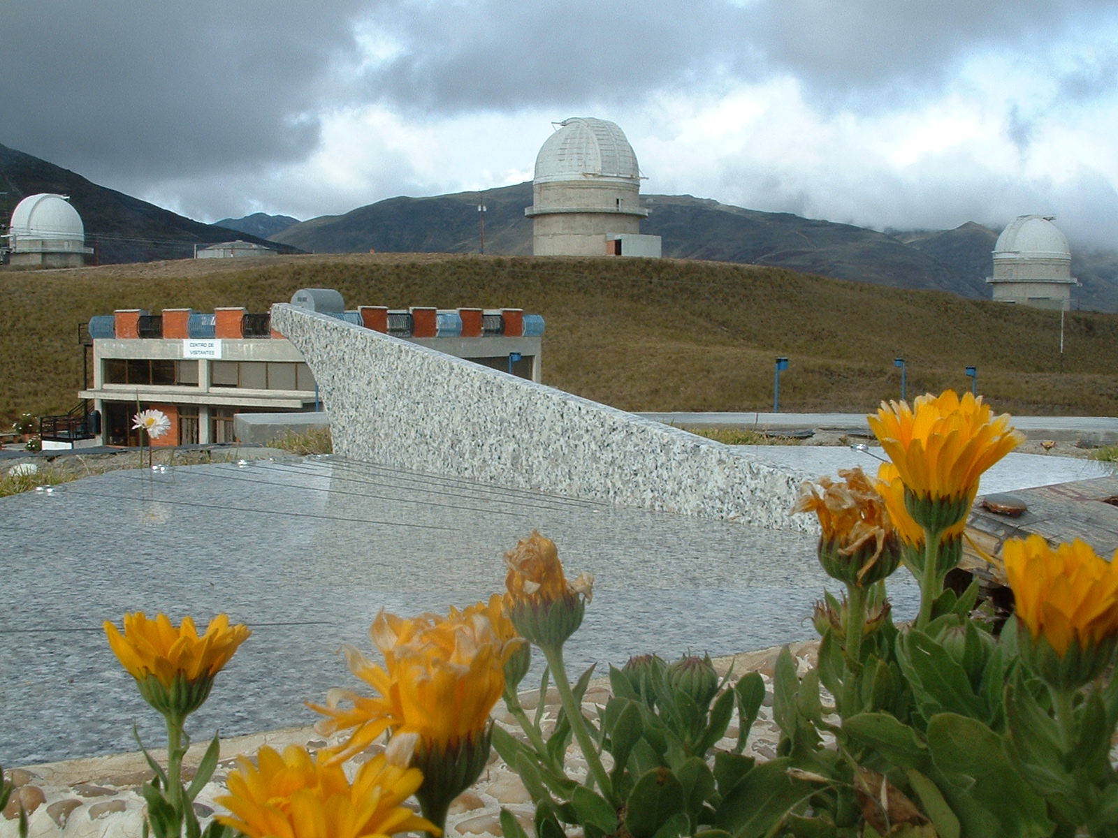 A sundial at the National Observatory of Llano del Hato (Venezuela).