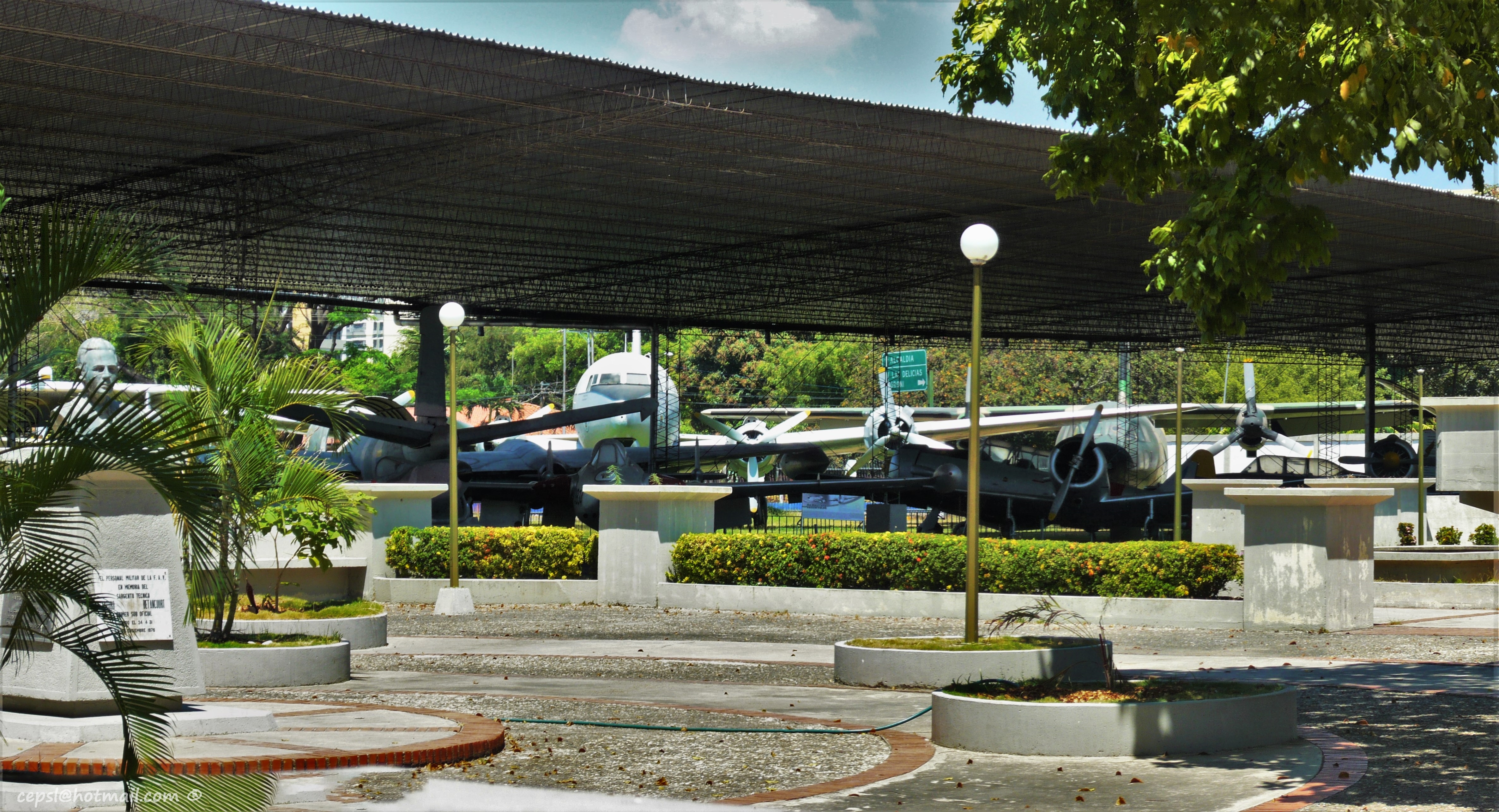 Luis Hernán Paredes Aeronautical Museum from Maracay