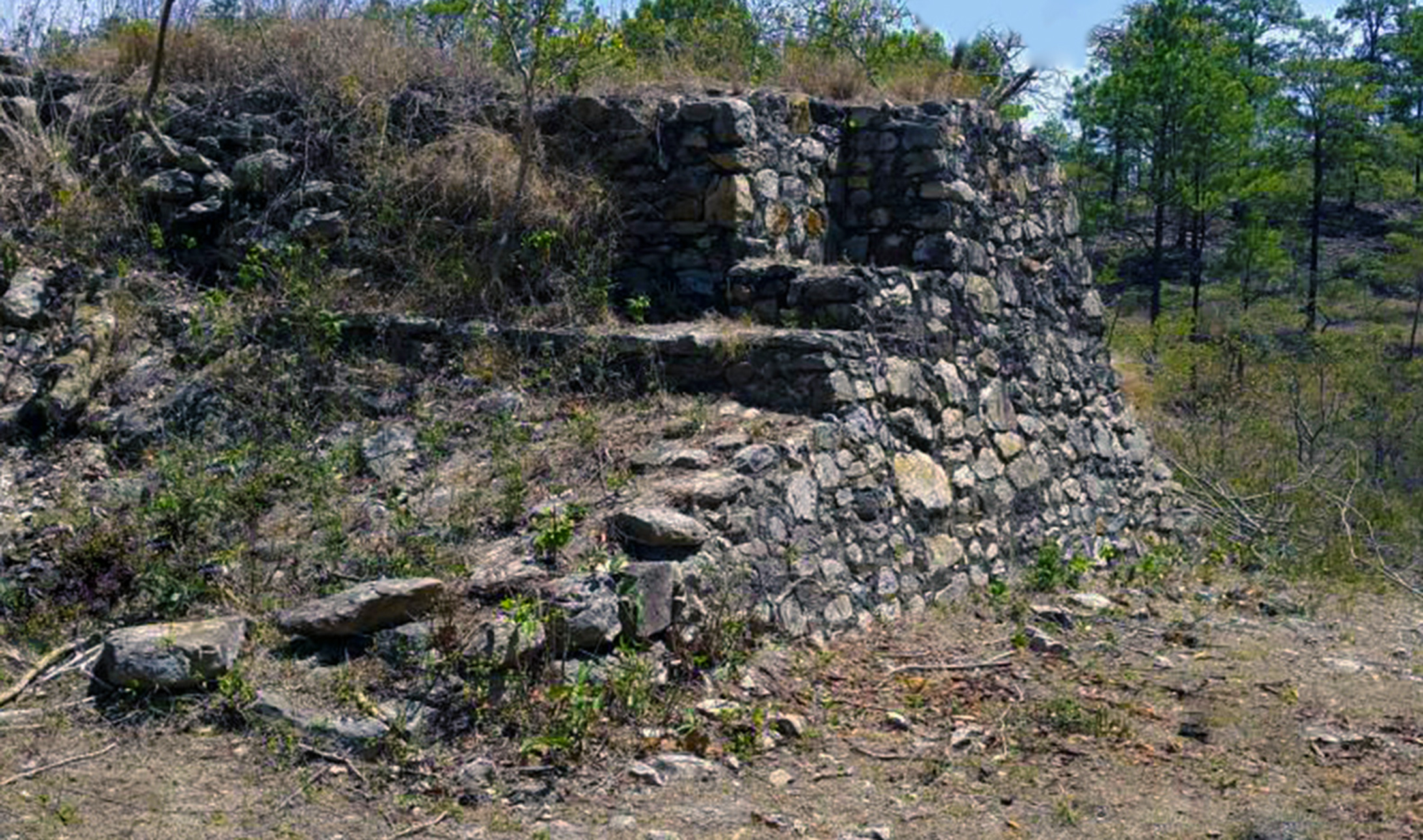 Tebnampua ruins in Honduras