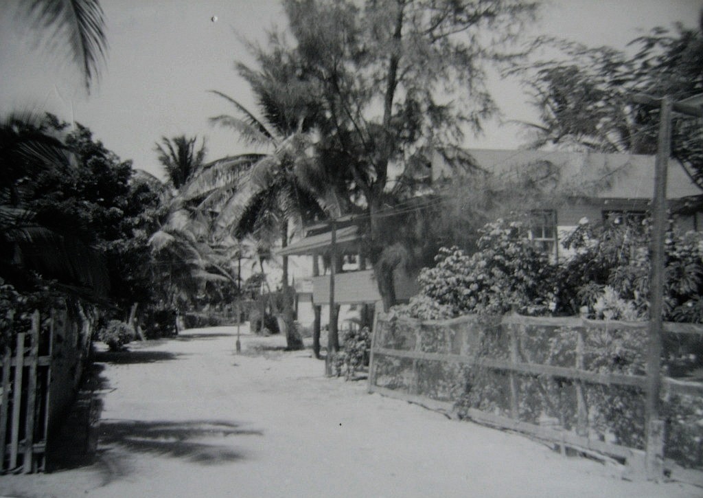 Peaceful French Harbour, Roatán (Bay Islands), 1968.