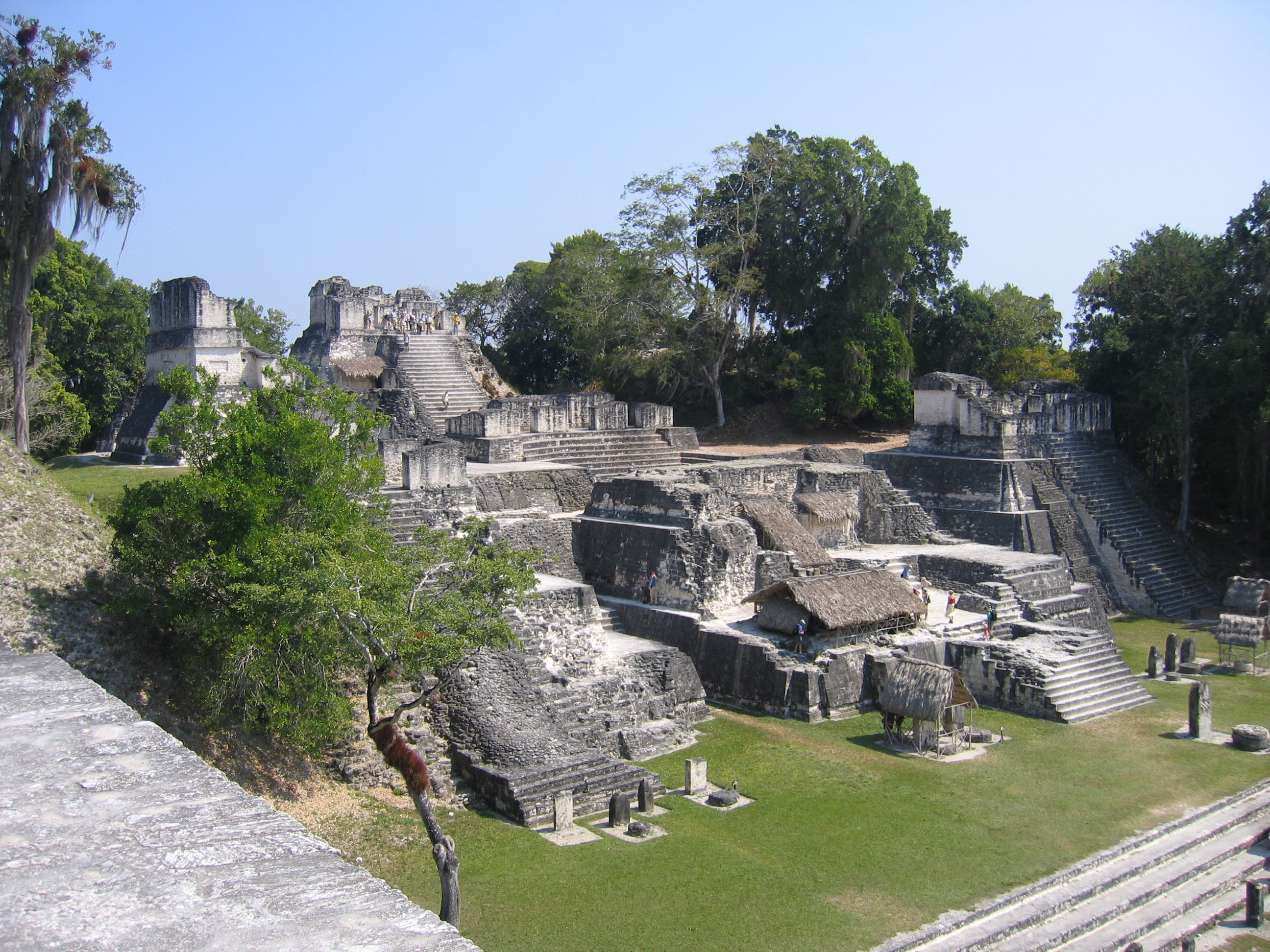 North Acropolis in Tikal, Guatemala