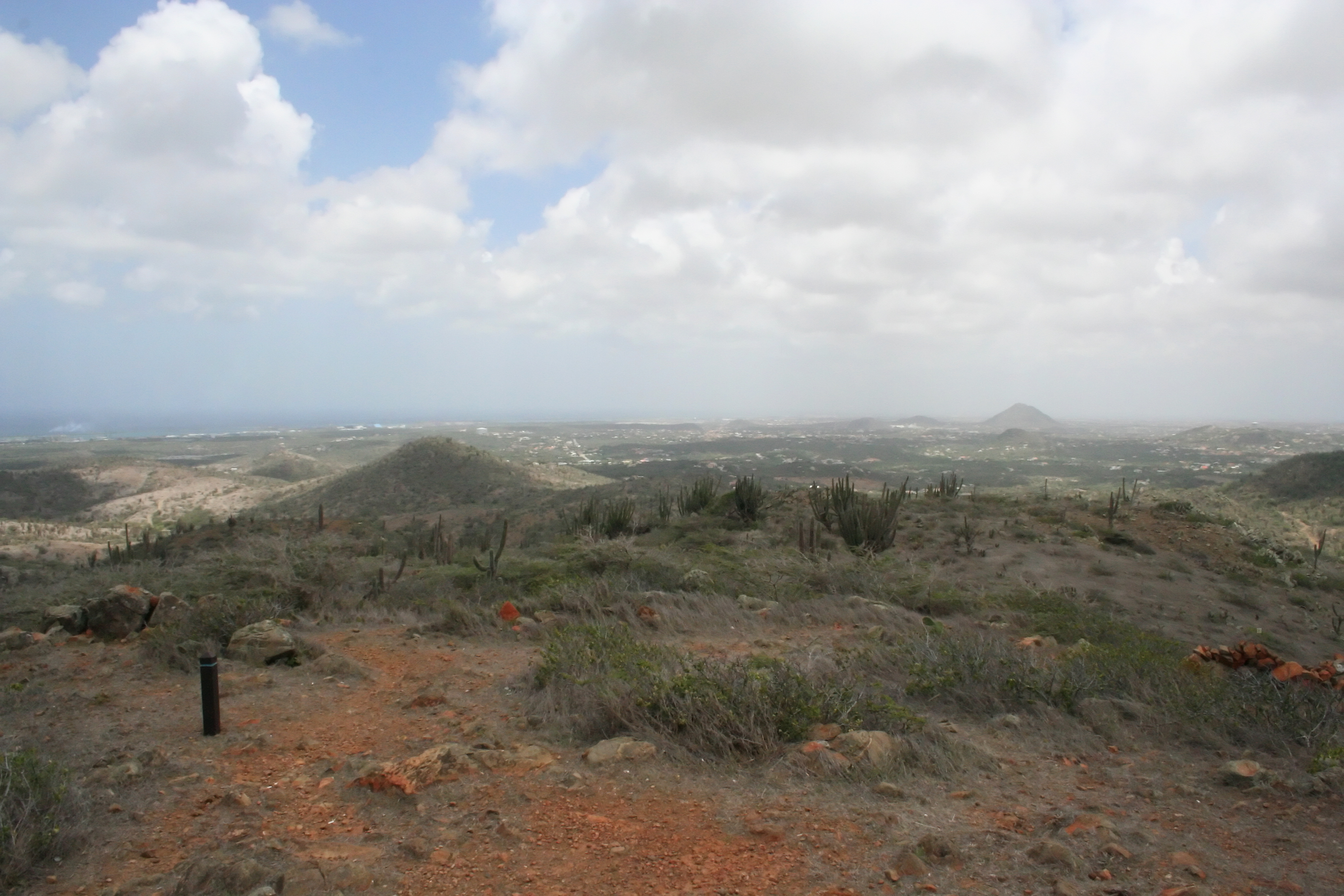 View from Mount Jamanota, Aruba