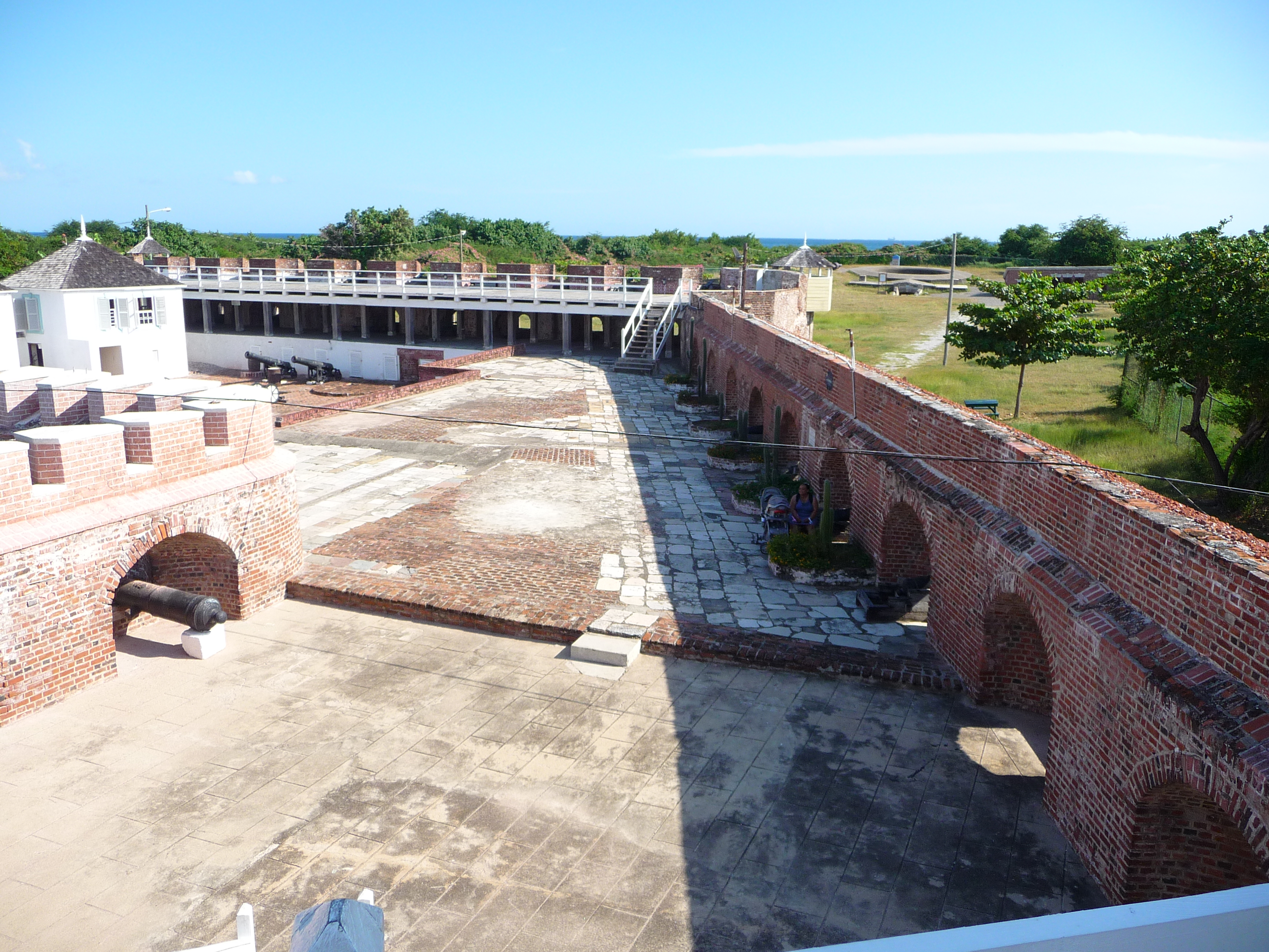 View of Port Royal from the Fort Charles.