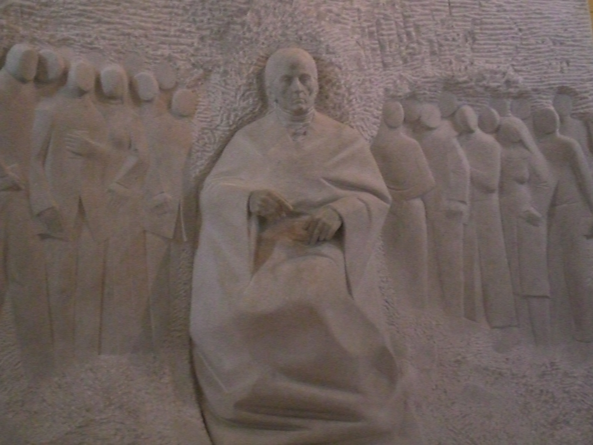 Andrés Bello monument at the National Pantheon.