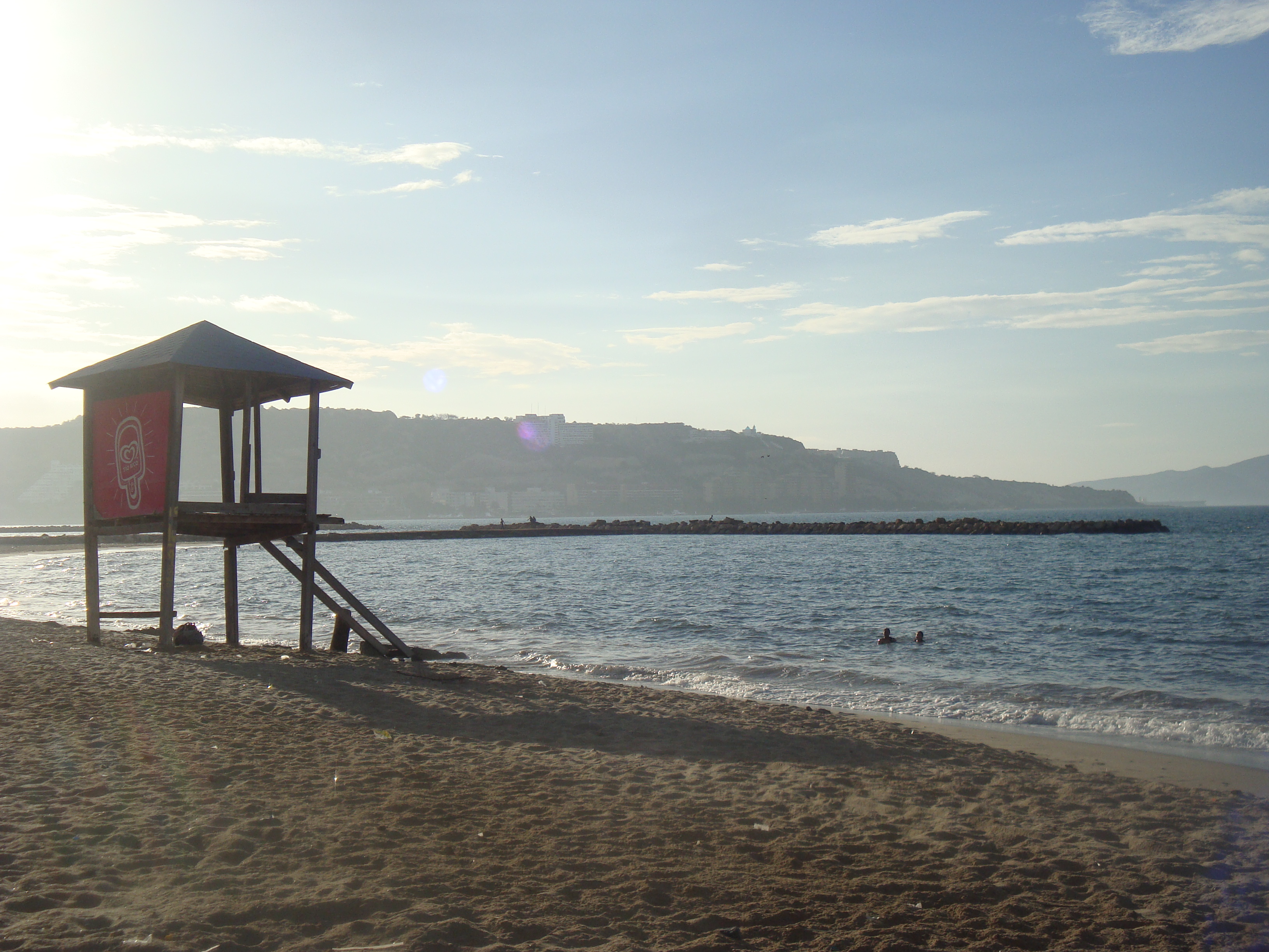 Una playa en Barcelona