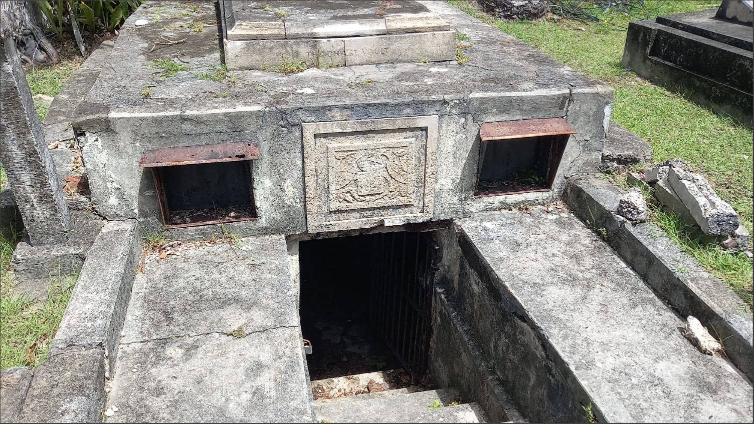 Chase Vault (now abandoned) at Christ Church Parish Church, Barbados