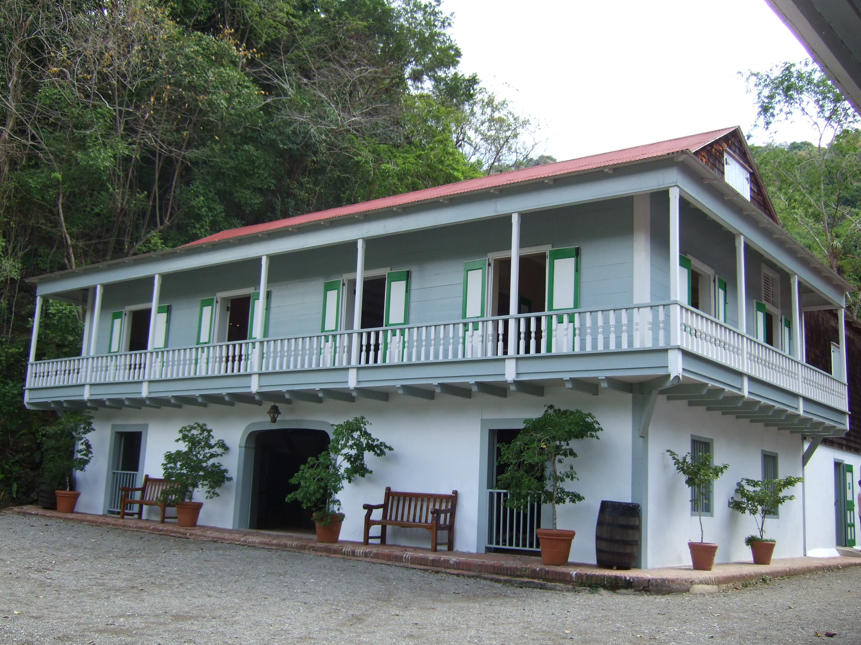 Hacienda Buena Vista — historic house of the Buena Vista coffee plantation, in Puerto Rico.