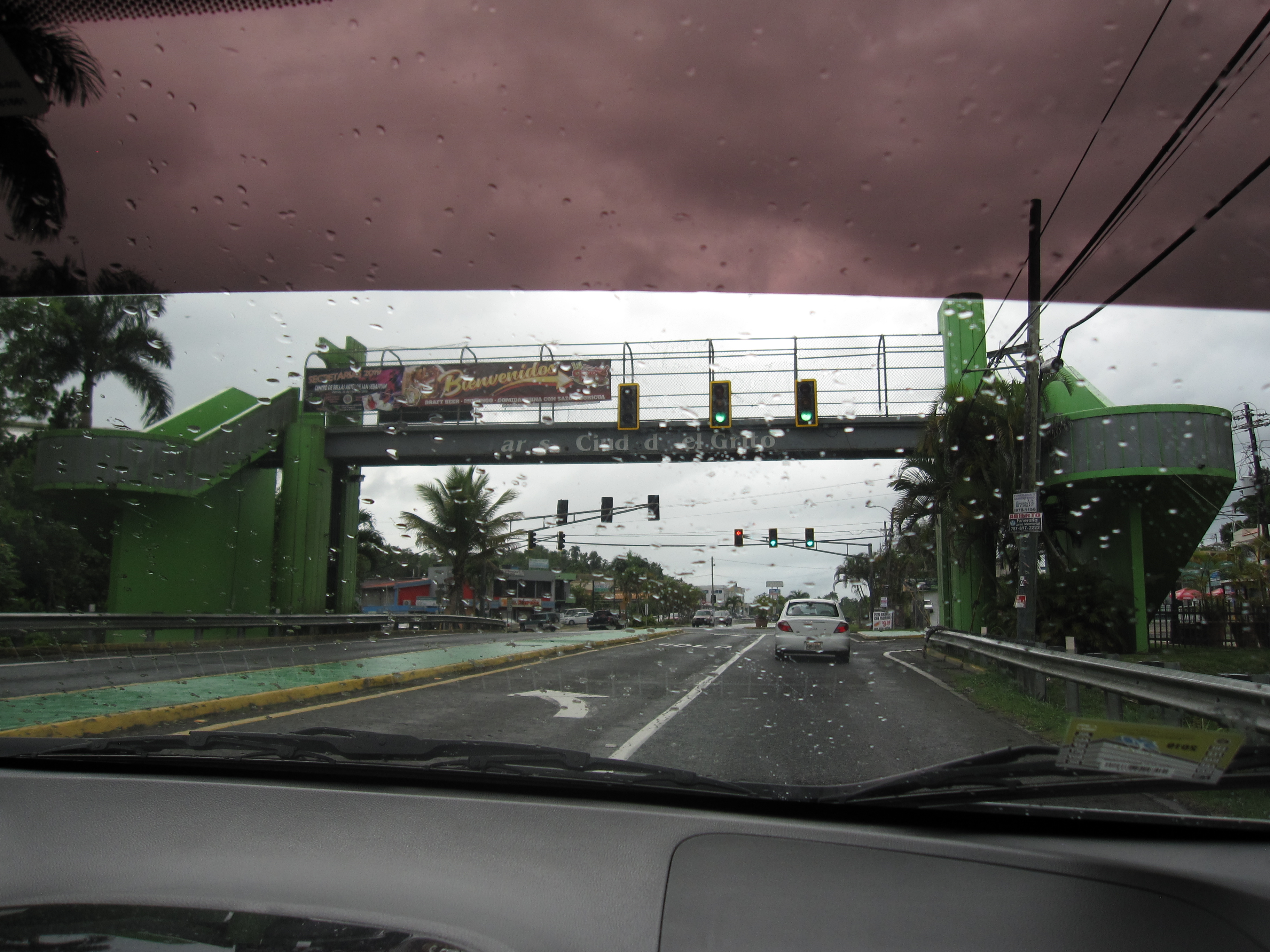 Entrando a Lares, Puerto Rico