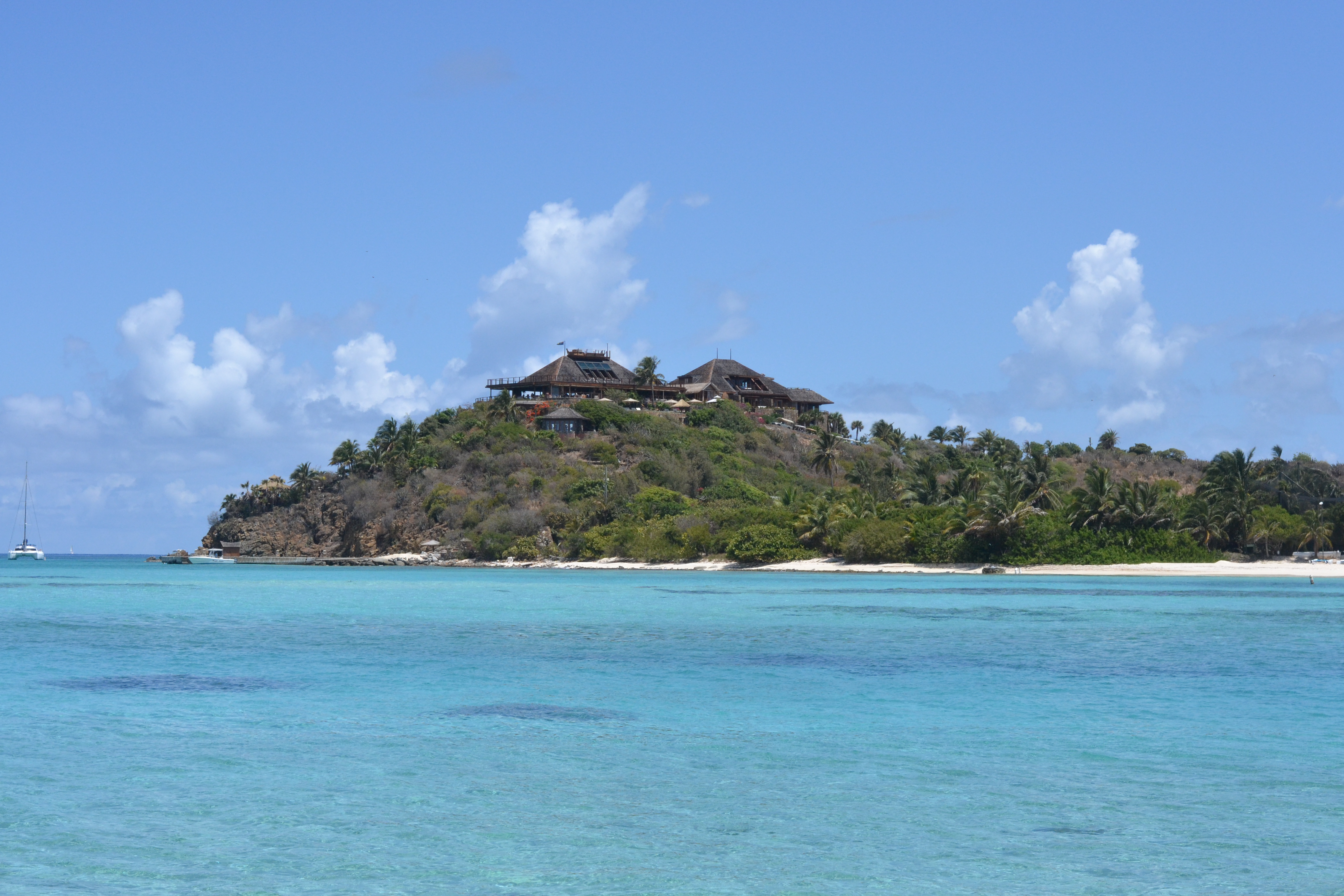 The Great House on Necker Island, built after Hurricane Irene in August 2011.