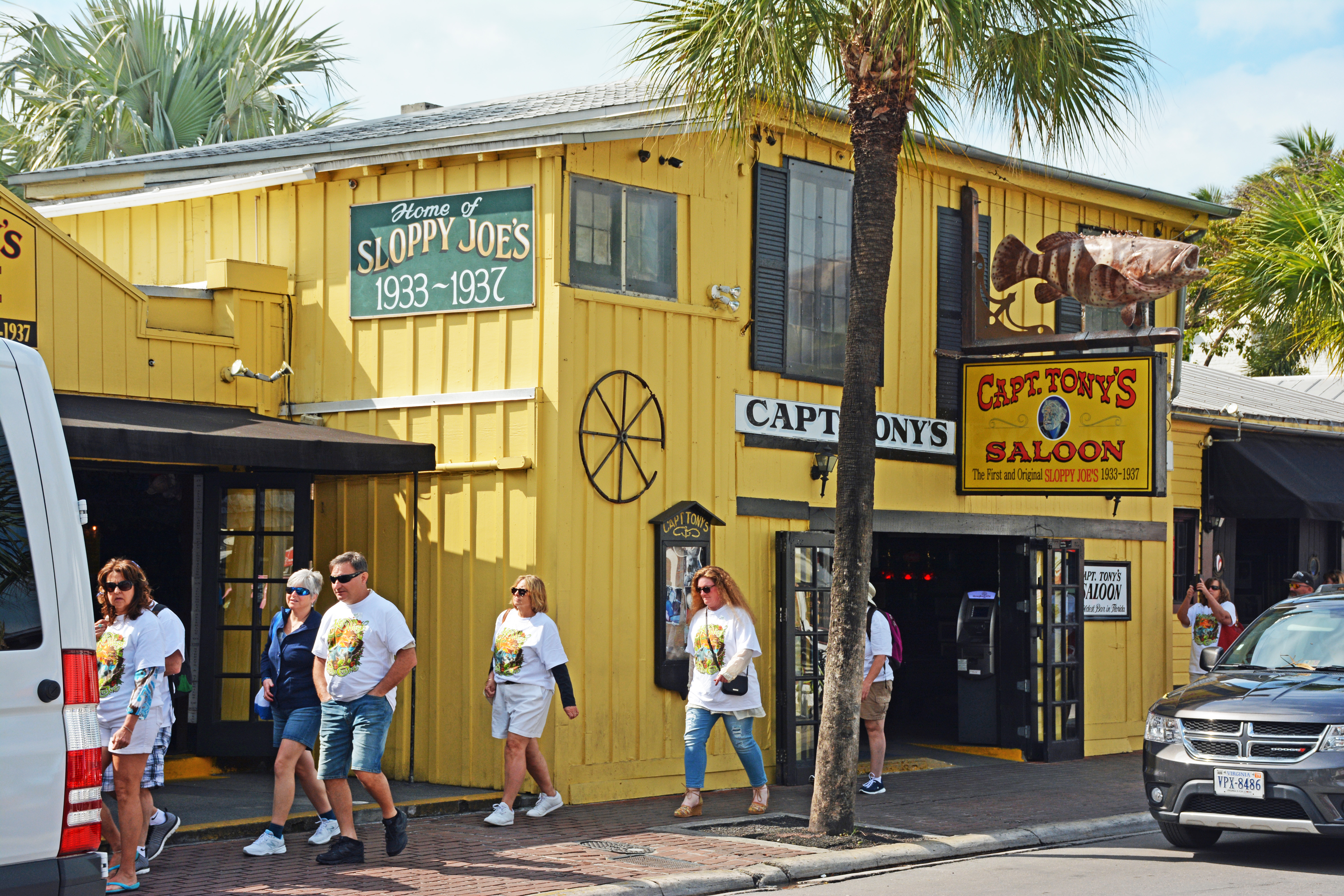 The original location of Sloppy Joe's Bar, Key West, Florida, U.S.