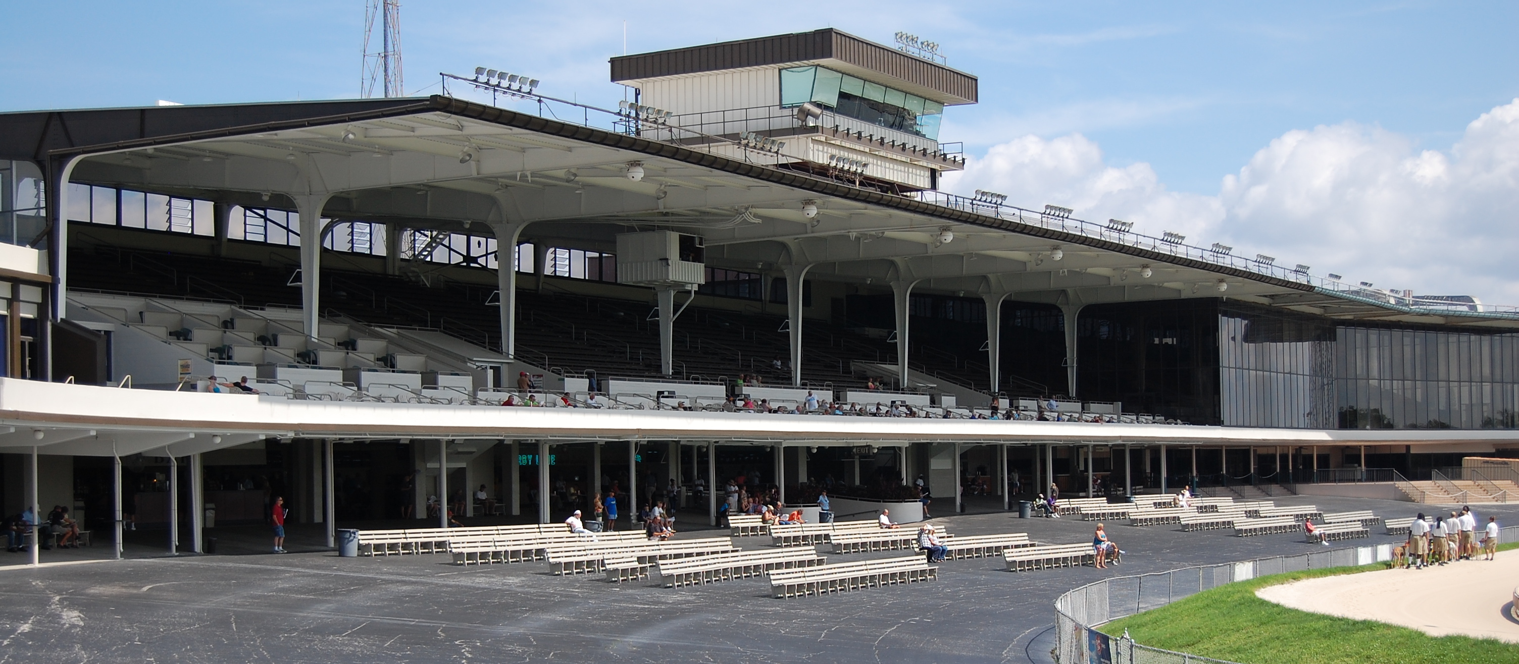 Derby Lane grandstand