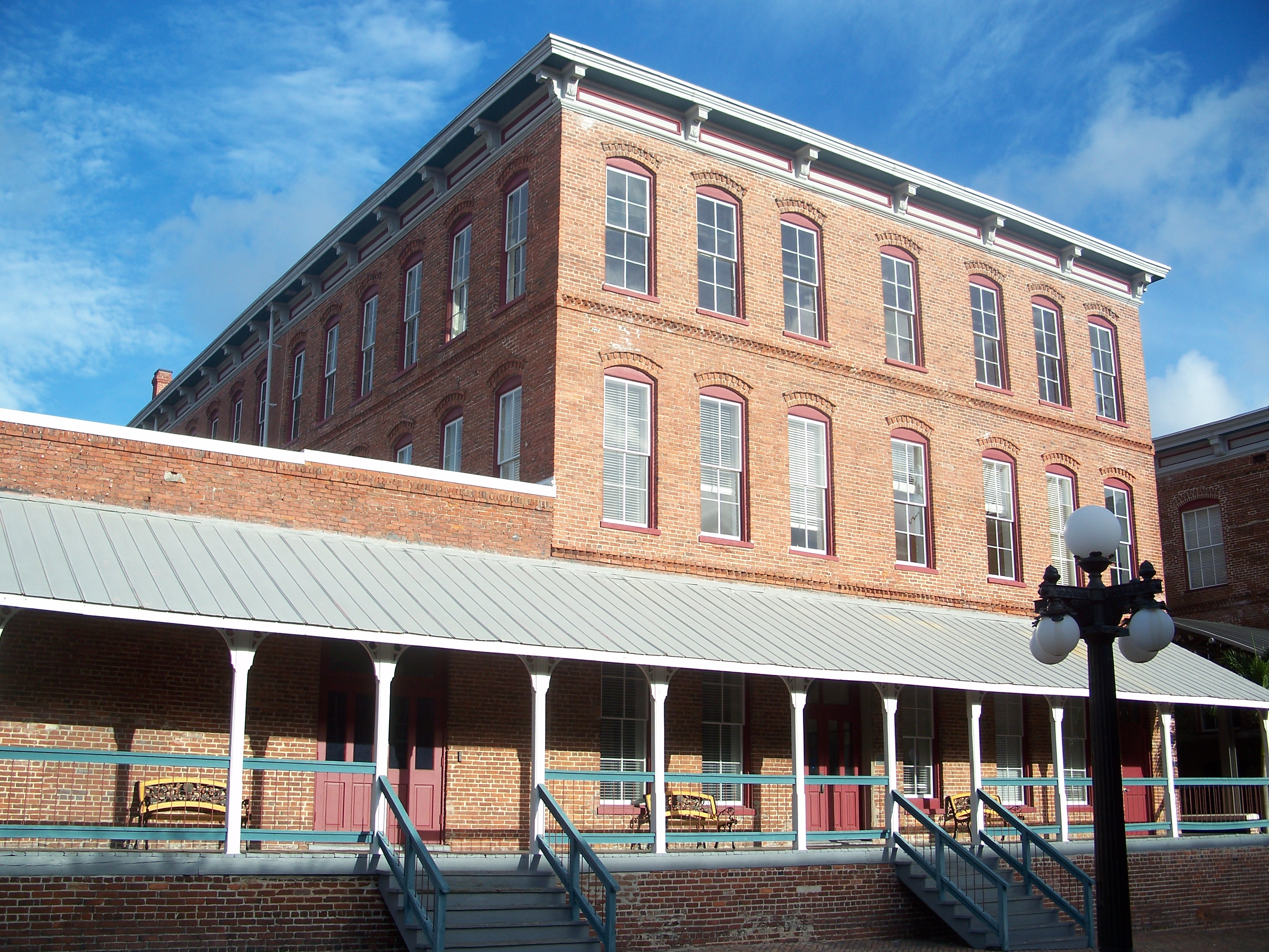 Ybor Factory Building, in Tampa, Florida