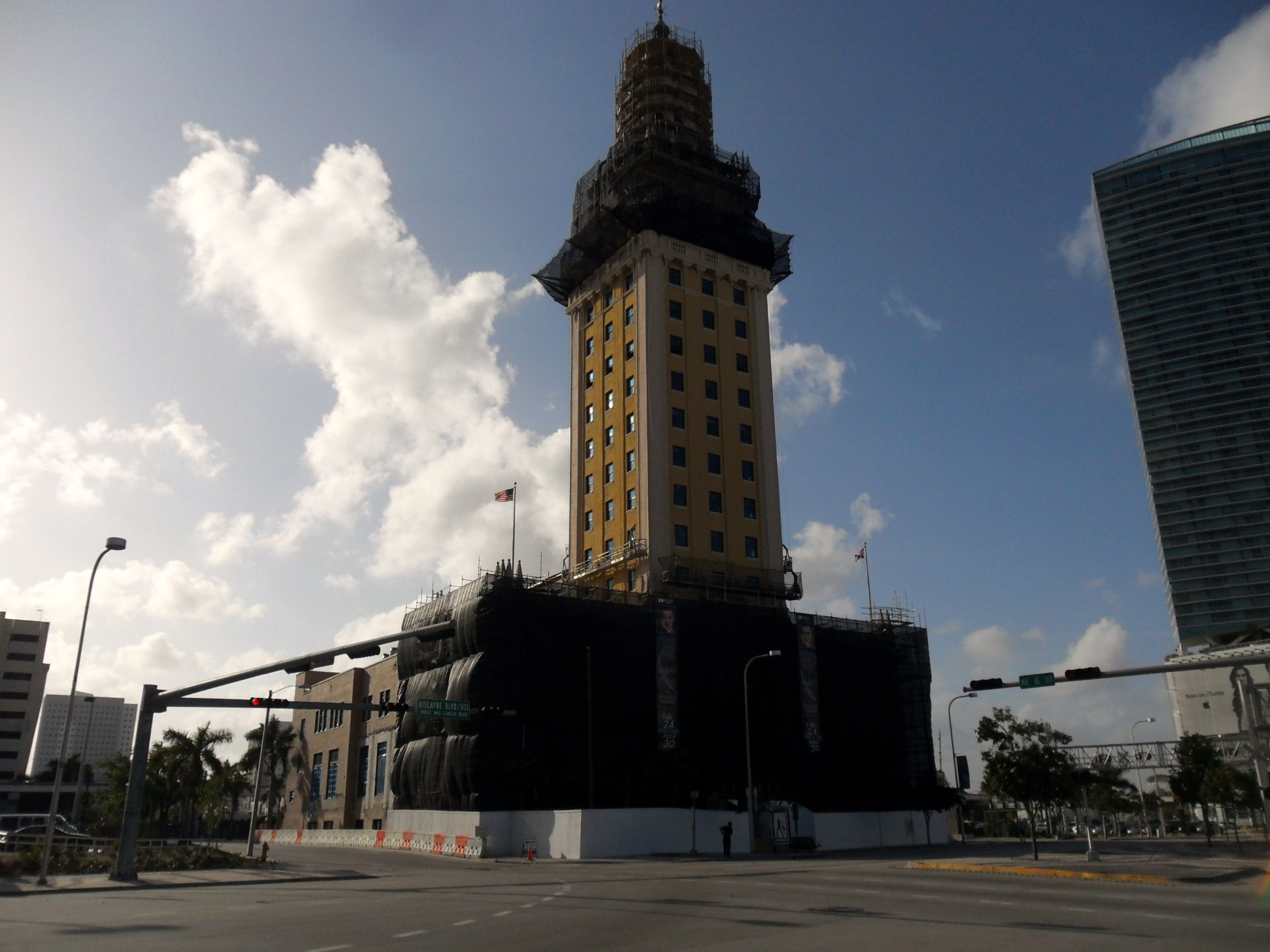 Preservation of the historic 1925 en:Freedom Tower (Miami) in Downtown Miami.