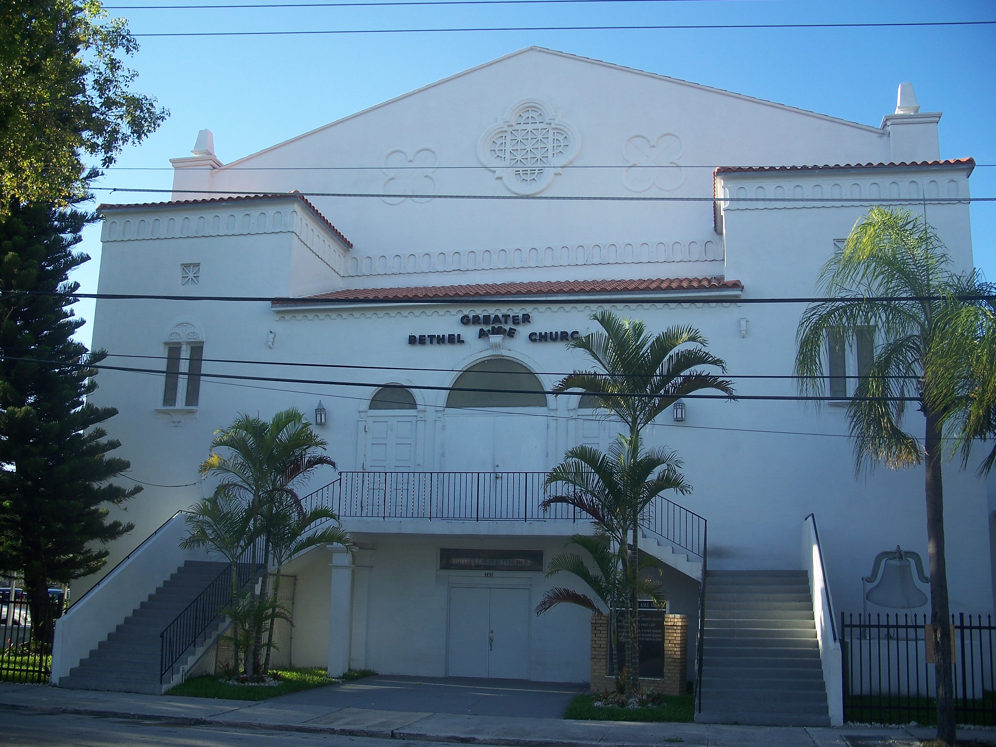 Miami, Florida: Overtown: Greater Bethel AME Church