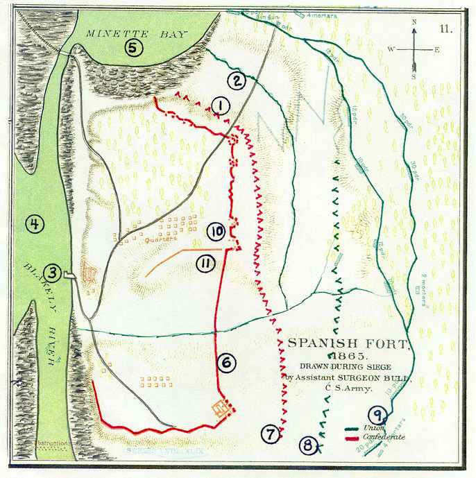 Blakeley Battleground Spanish Fort