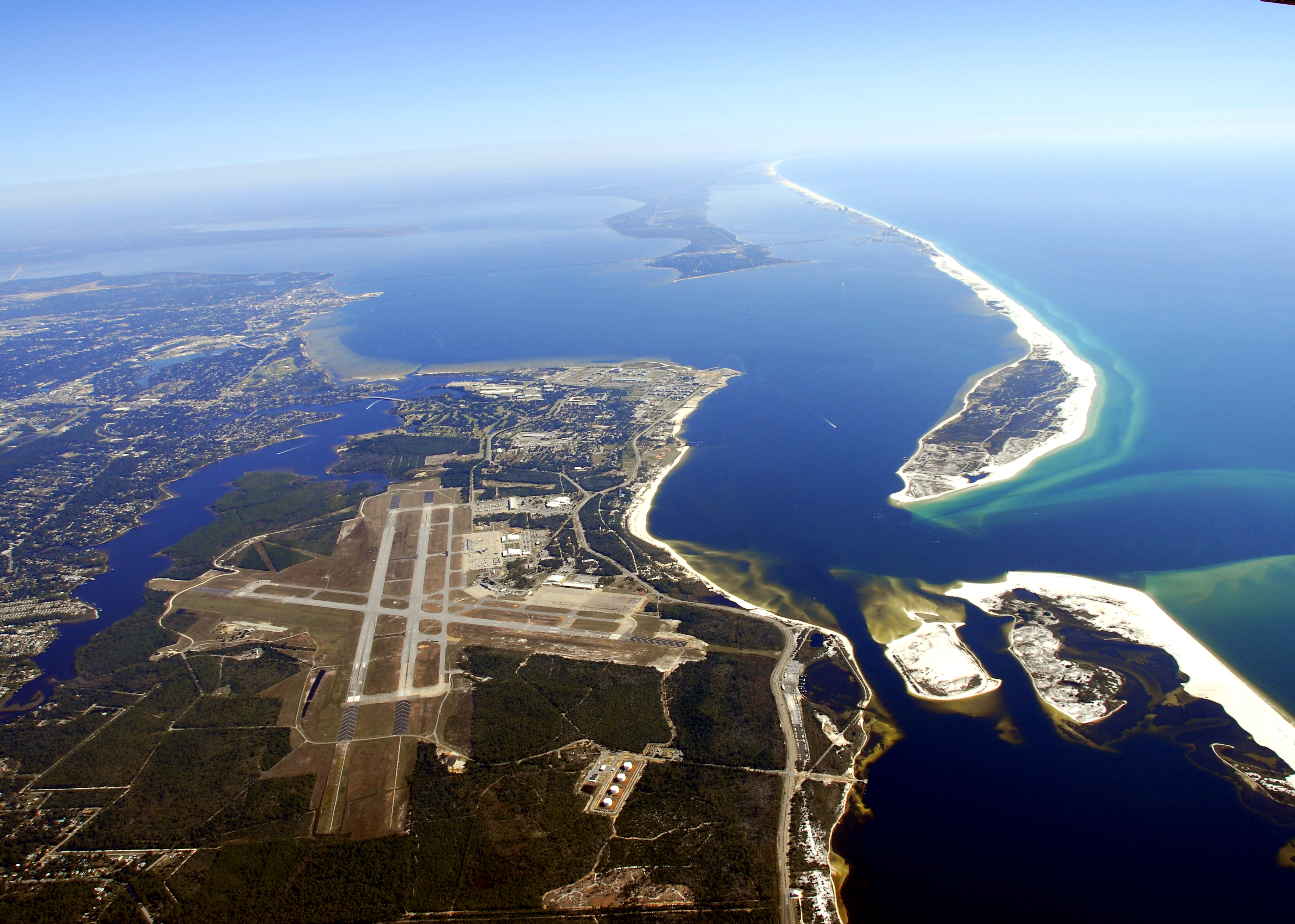 Pensacola from the air