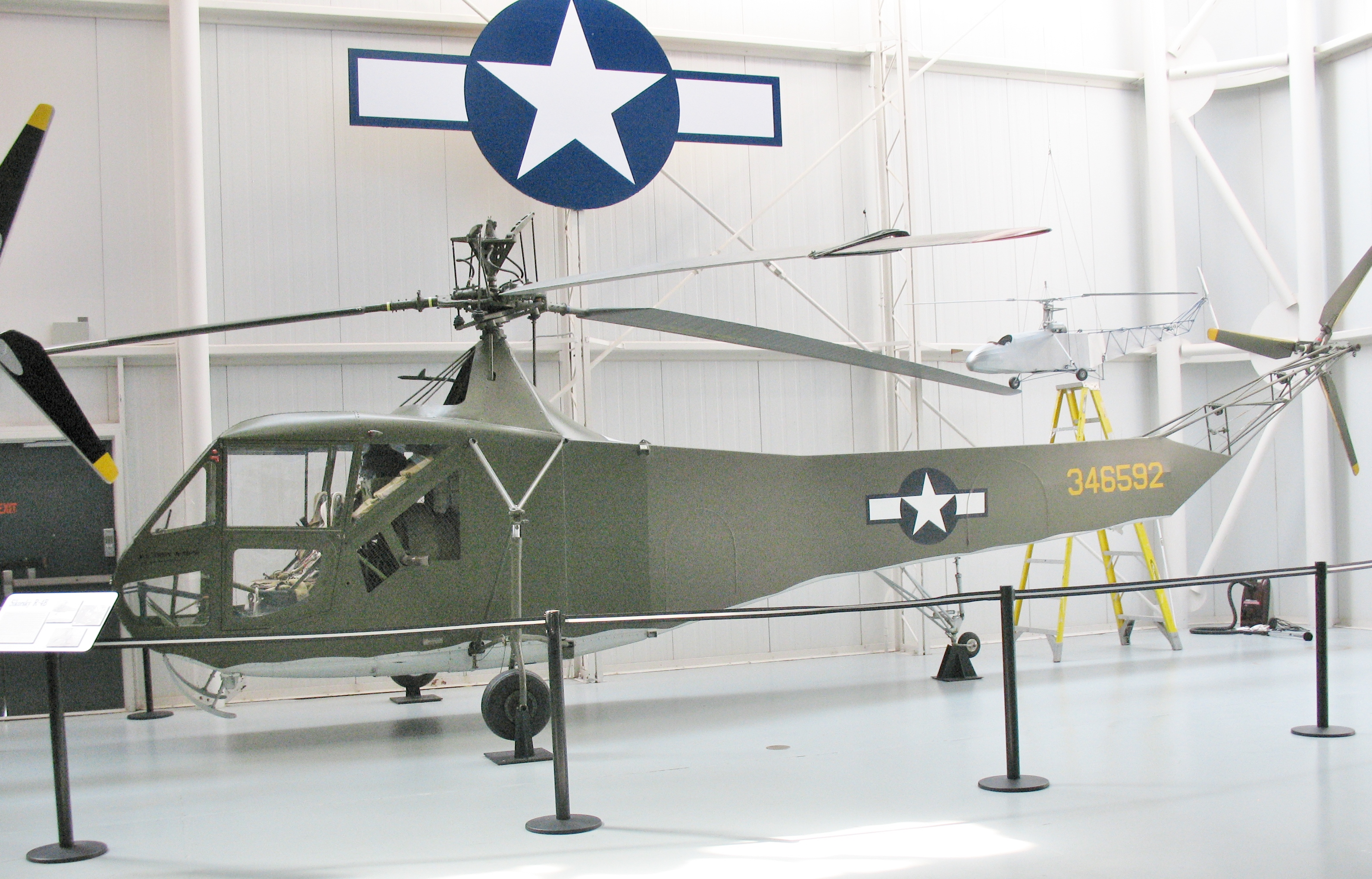 Sikorsky R-4B (43-46592) at U.S. Army Aviation Museum, Fort Rucker, (AL) (USA)