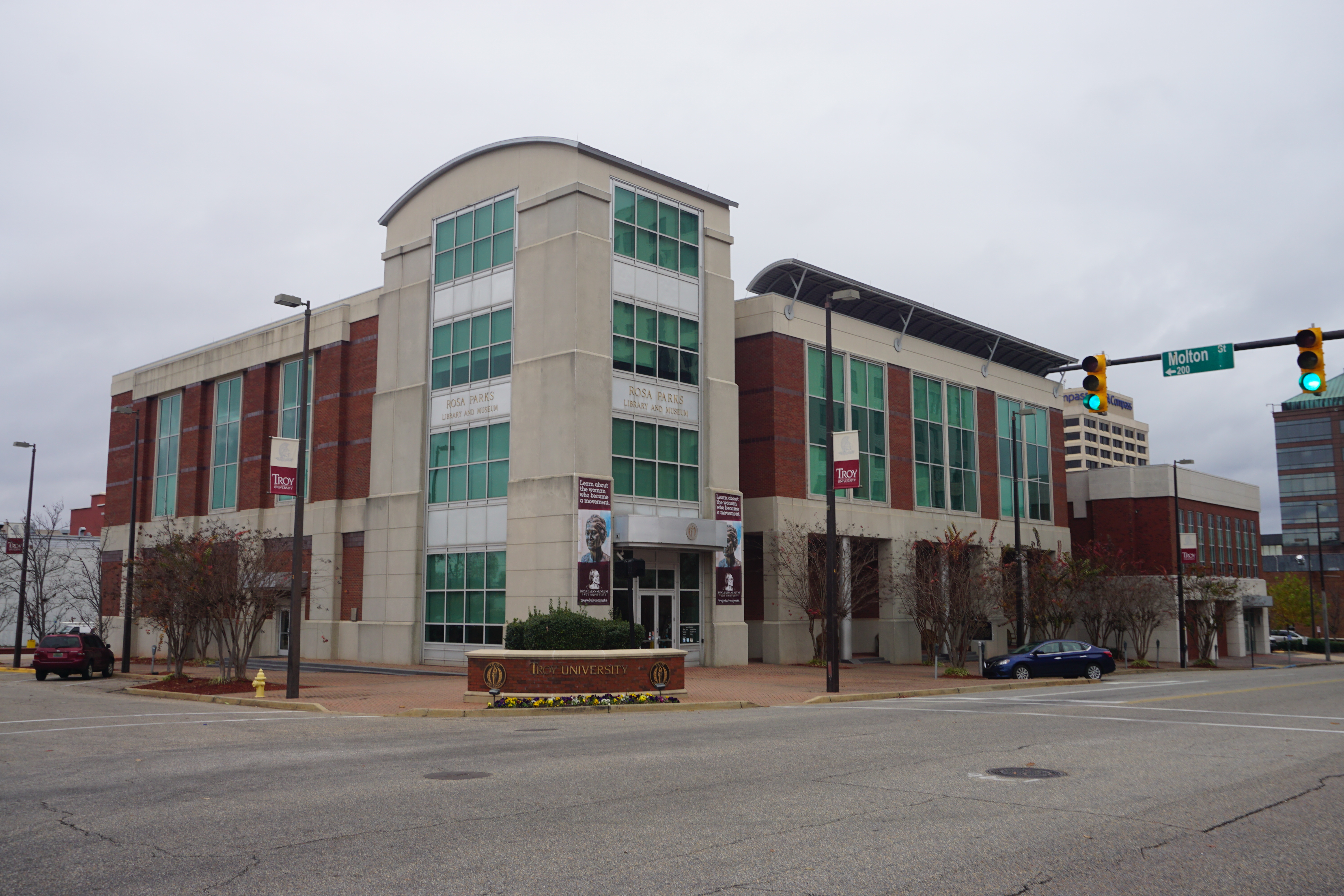 The Rosa Parks Museum in Montgomery, Alabama (United States).