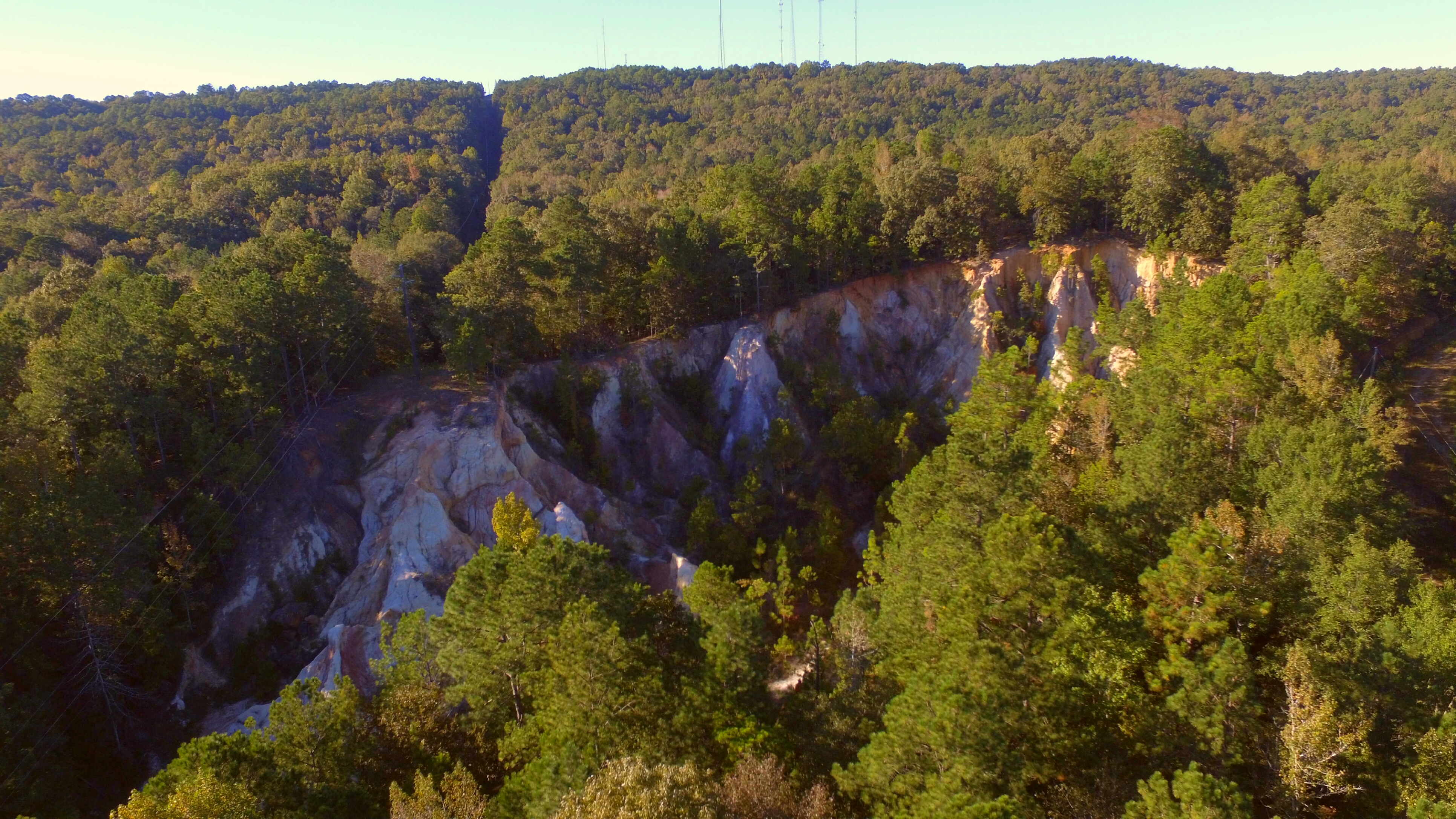 The Wetumpka Impact Crater in Wetumpka, Alabama.
