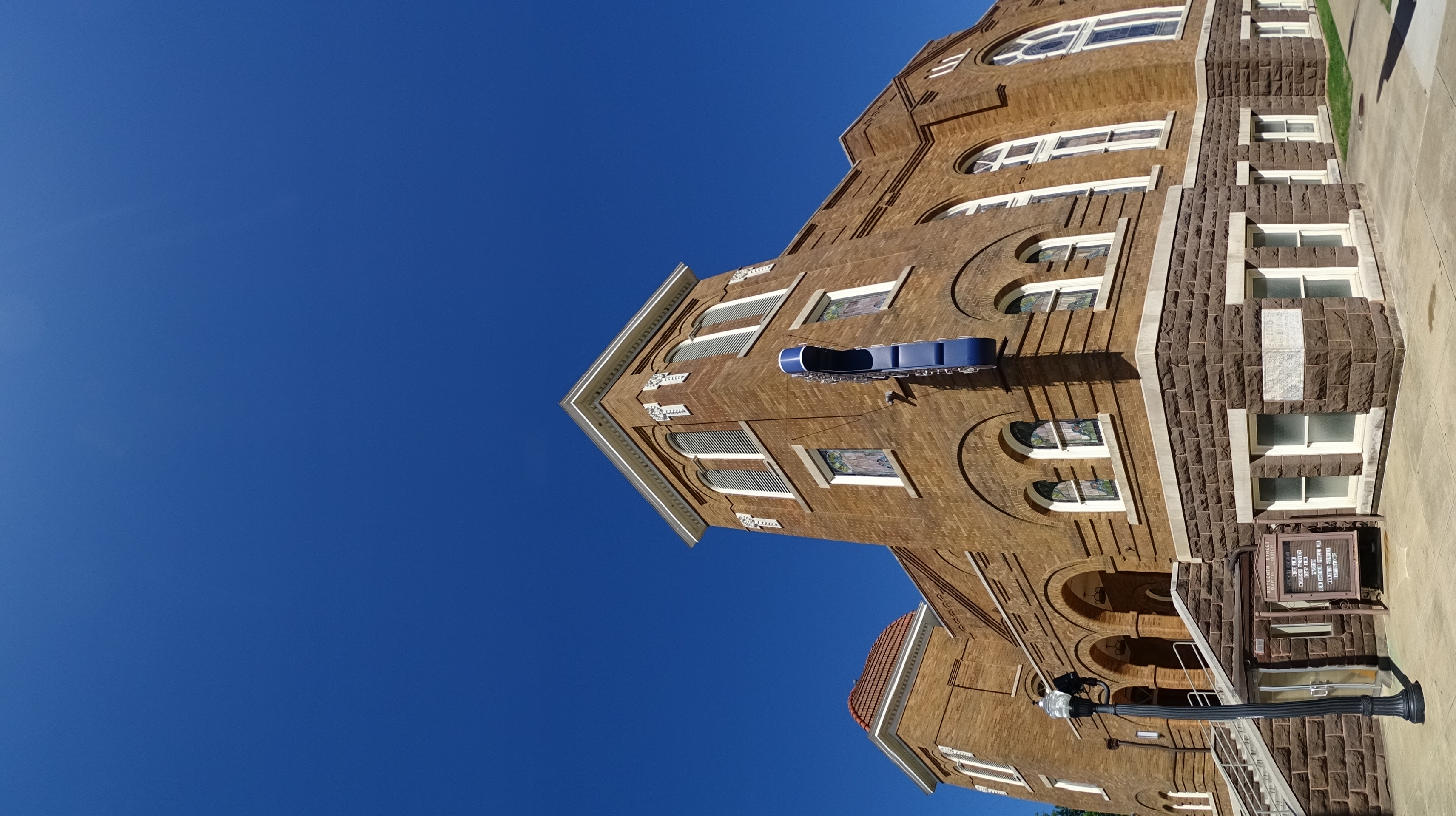Vertical Panorama of 16th Street Baptist Church - Birmingham - Alabama - USA - 01
