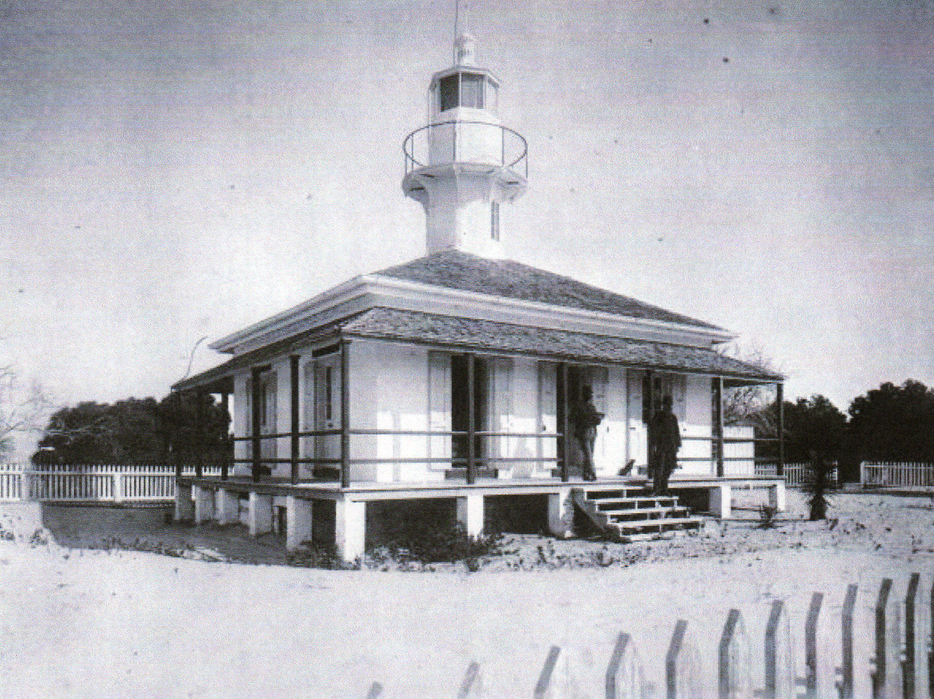Cedar Keys Light Station on Seahorse Key, FLA
Taken: January 7, 1893. Source: NARA, College Park, MD