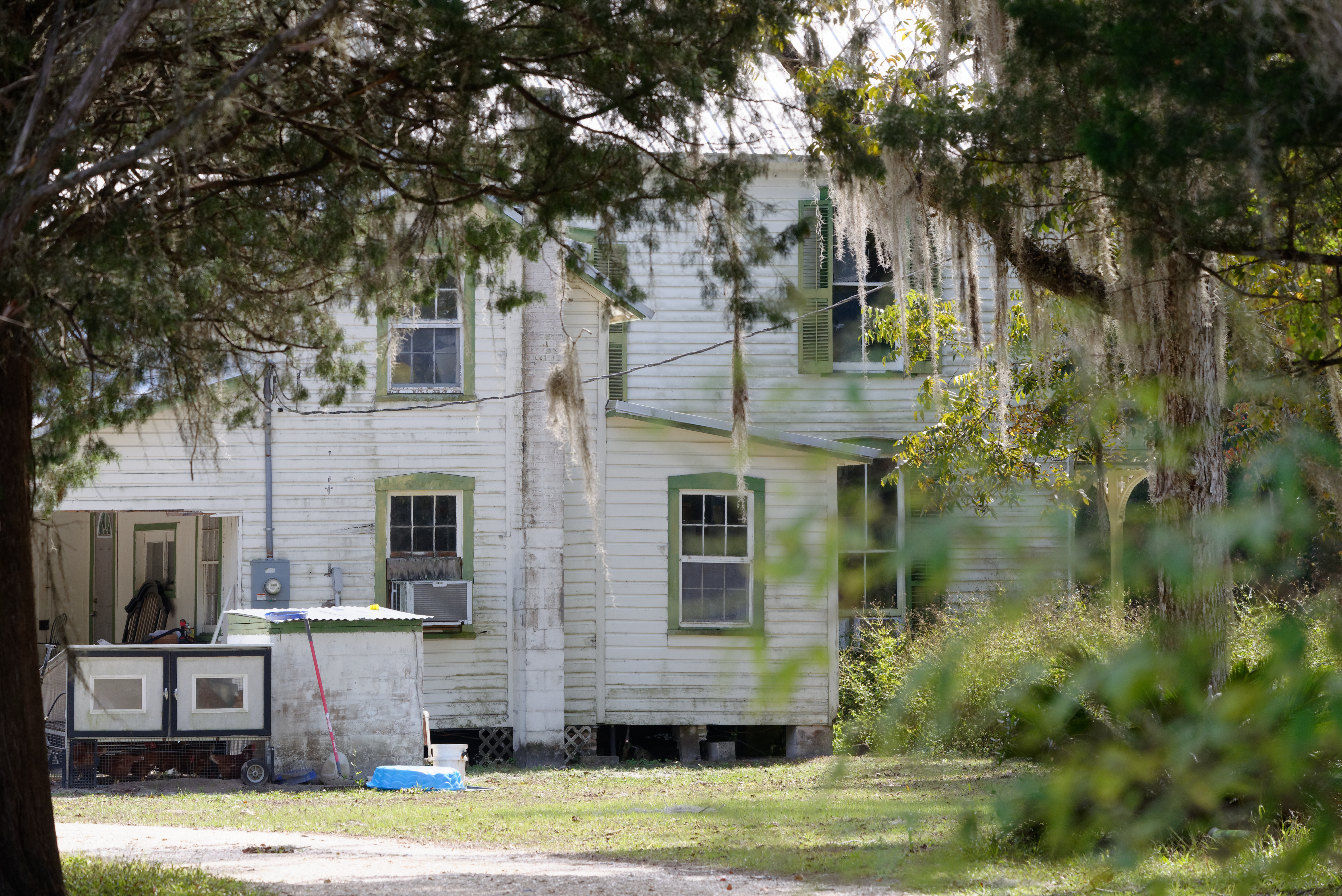 House in Rosewood, Florida,U.S. - said to be the only house that survived the Rosewood Massacre of 1923.