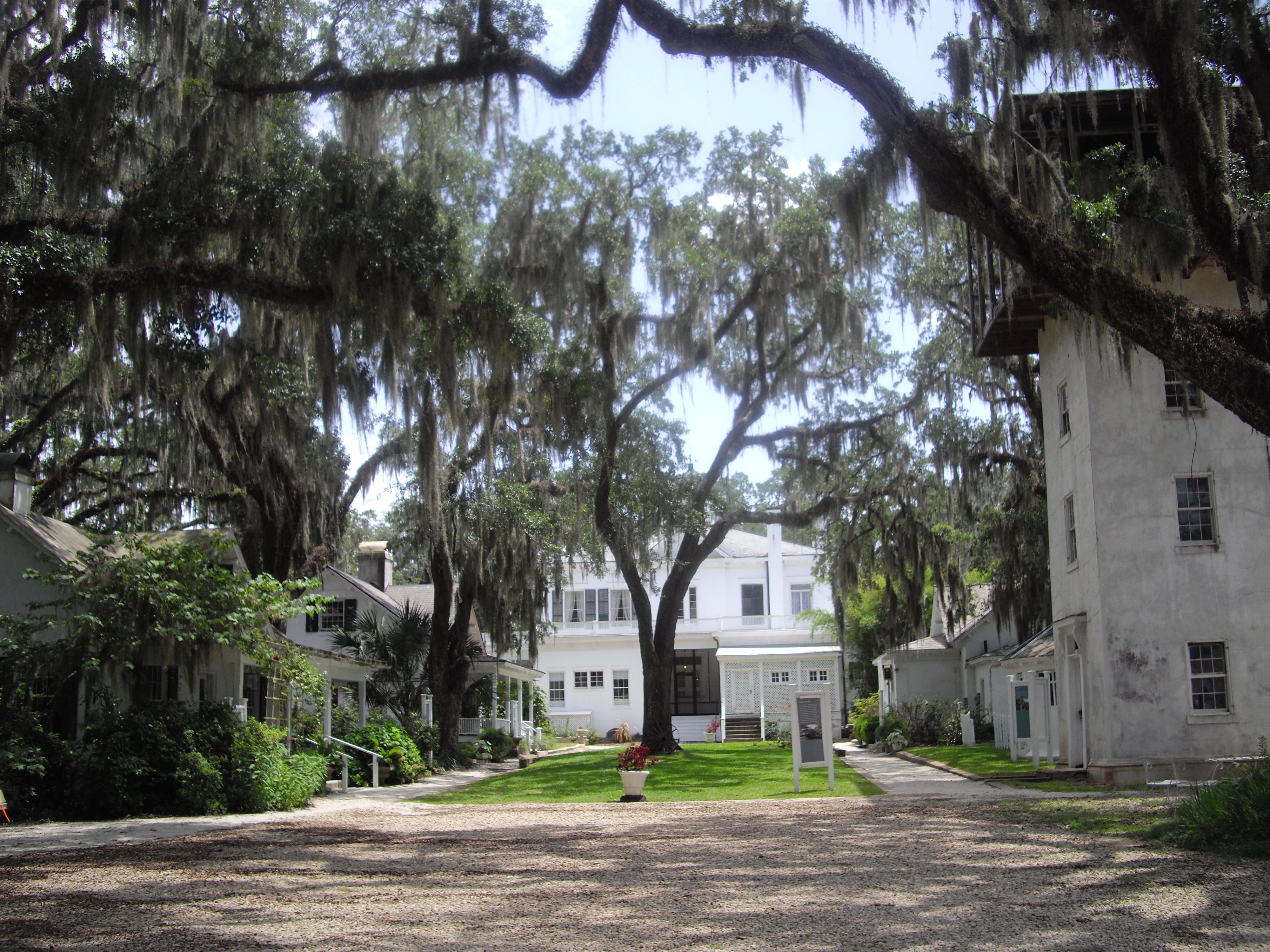 This is the view from the barn.