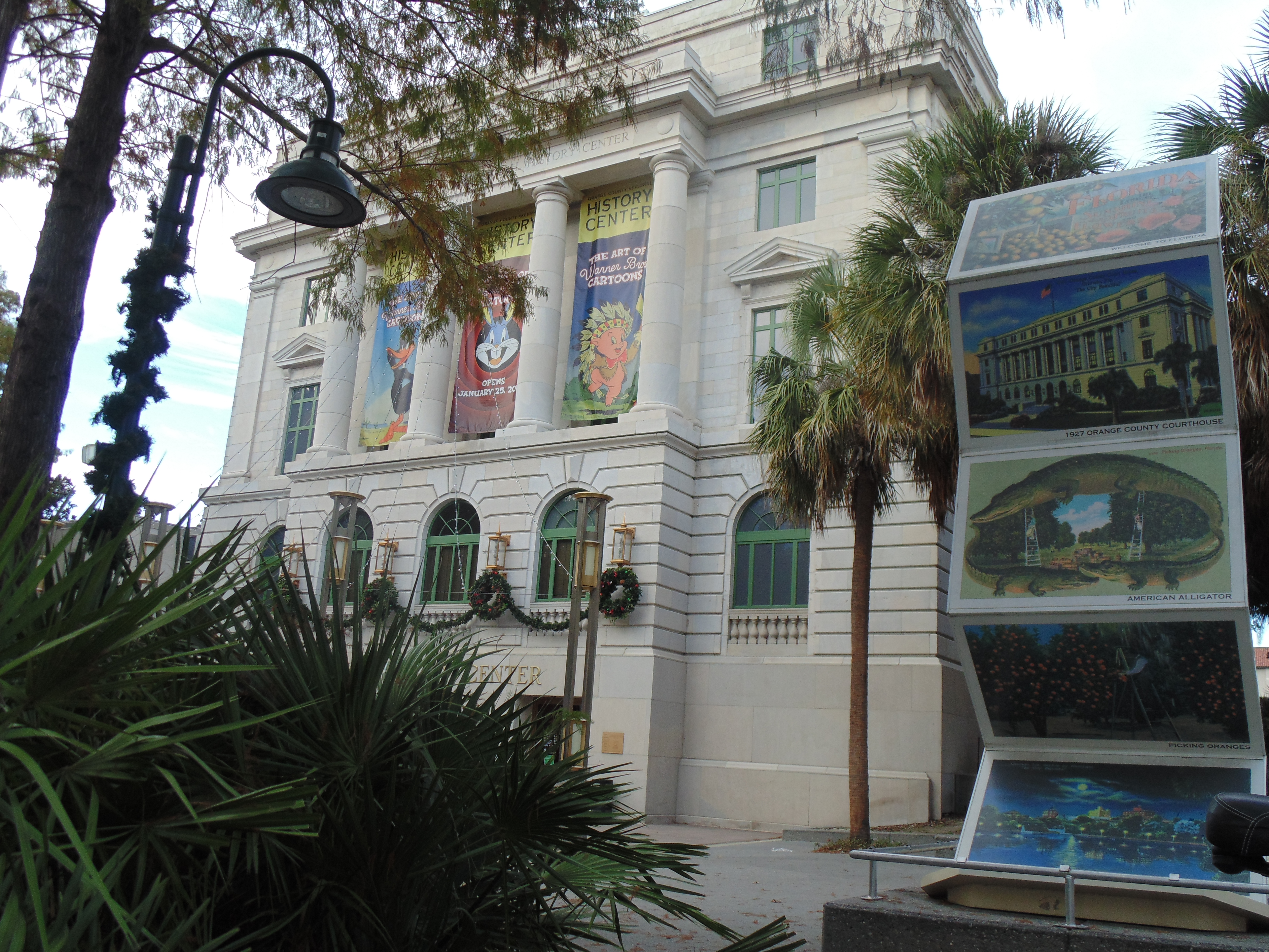 this is the history center at downtown orlando