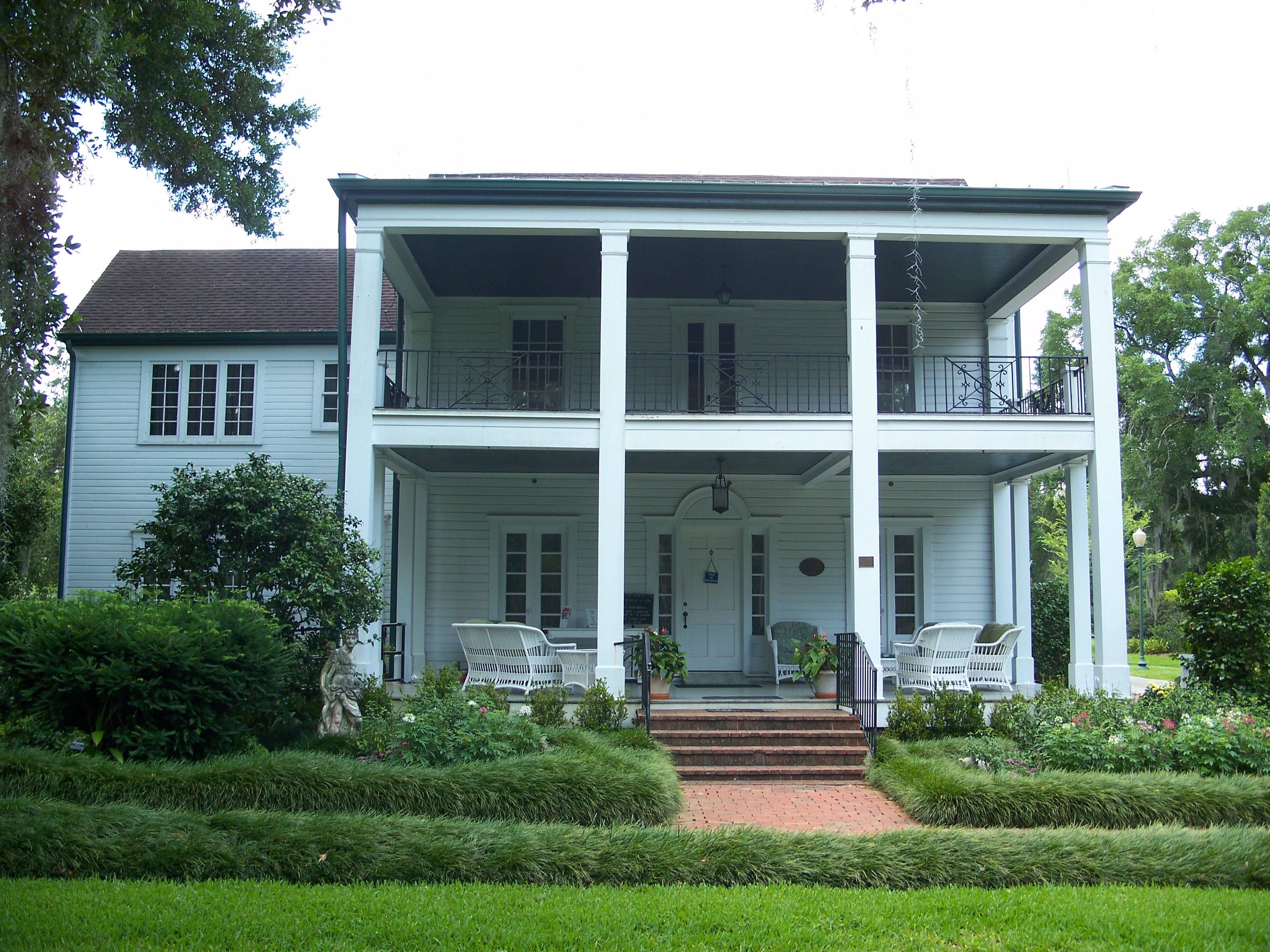 Mizell Leu House, in the Harry P. Leu Gardens, in Orlando, Florida