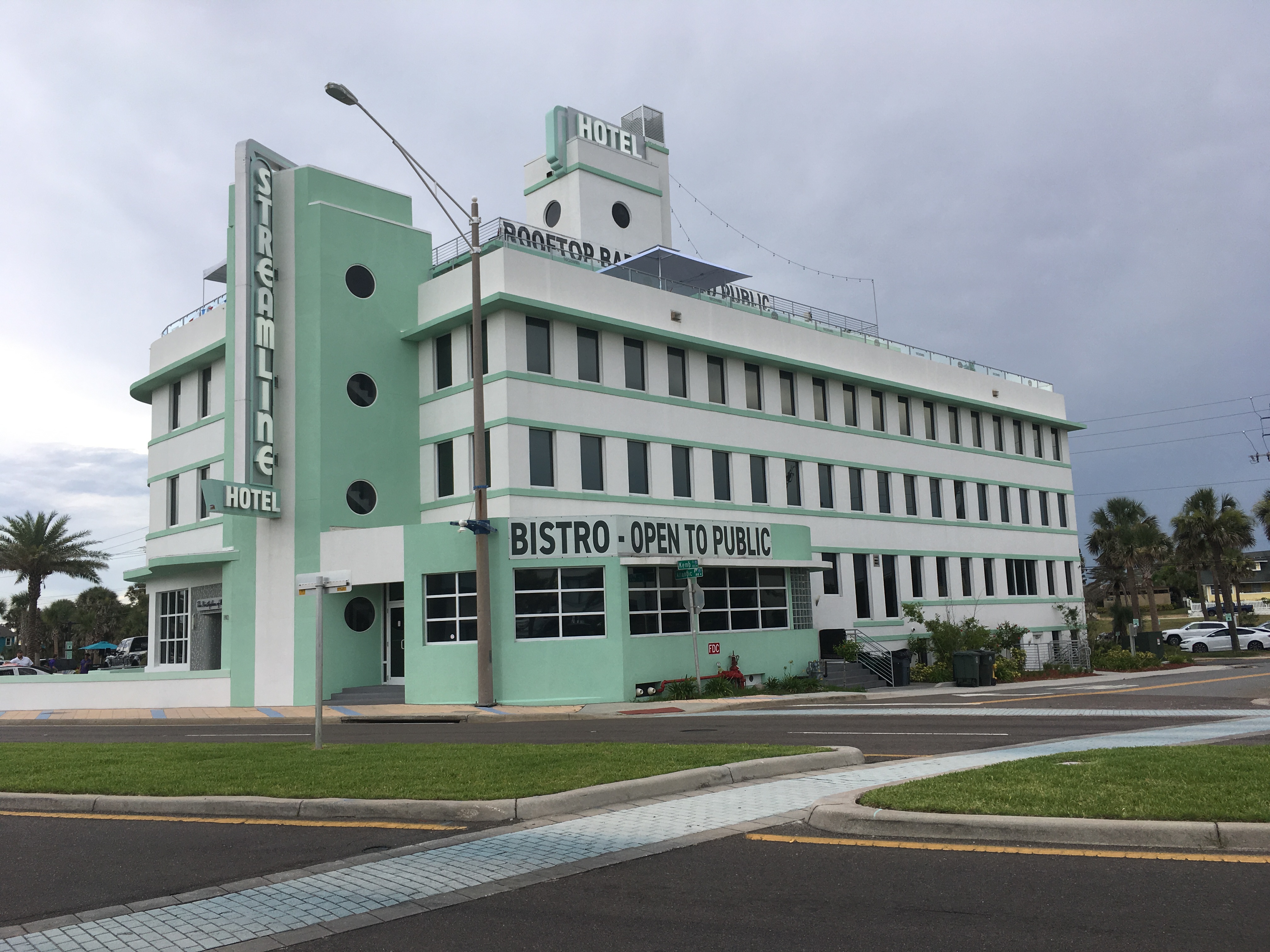 The Streamline Hotel in Daytona Beach, Florida, the birthplace of NASCAR