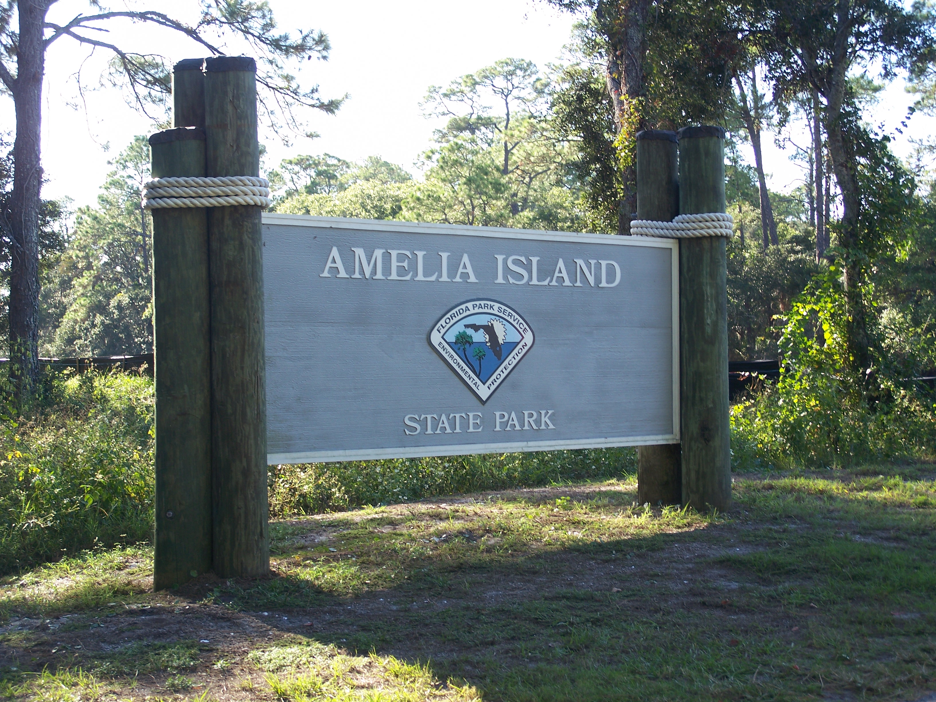 Amelia Island: Amelia Island State Park: Entrance