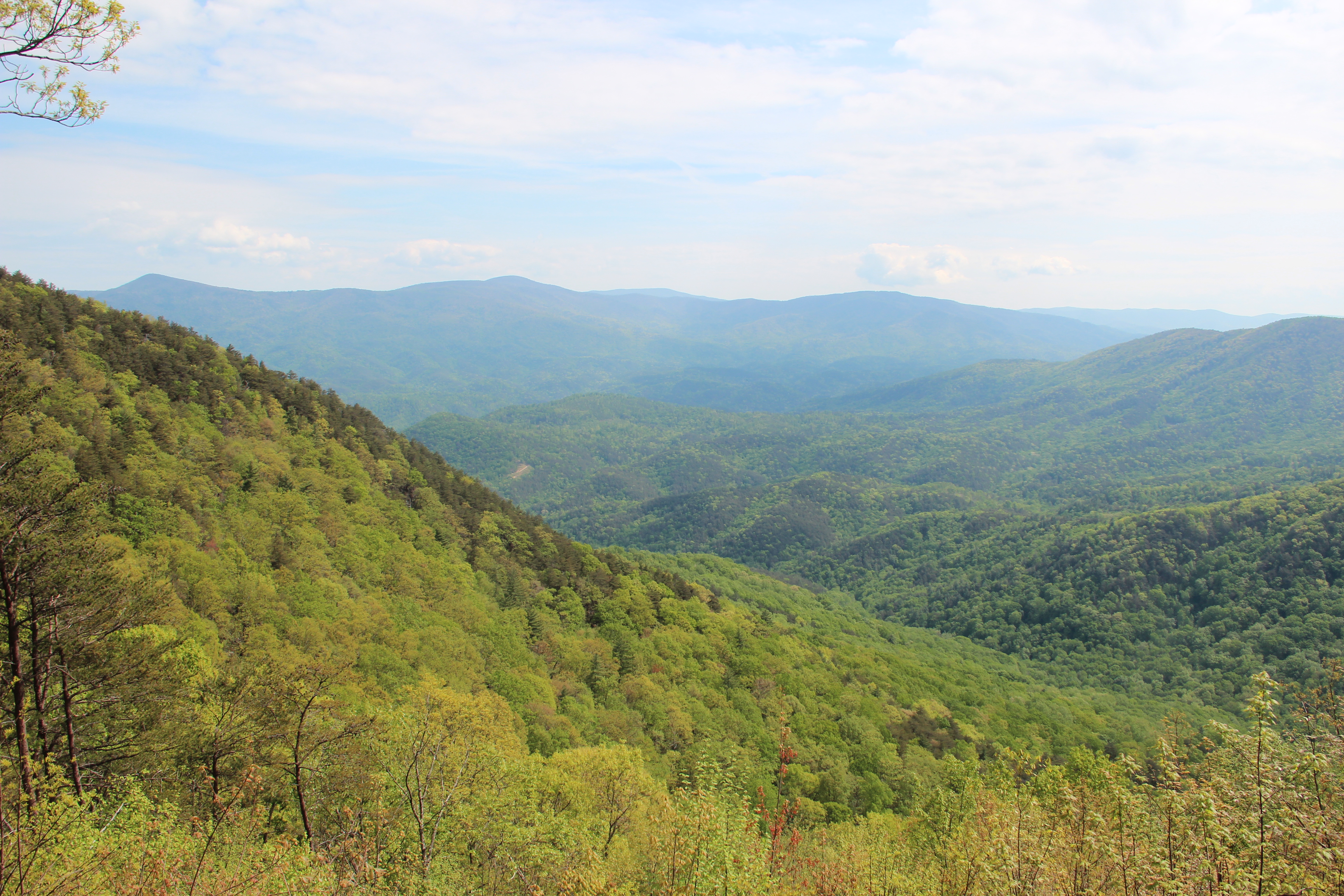 Cool Springs Overlook, Fort Mountain State Park