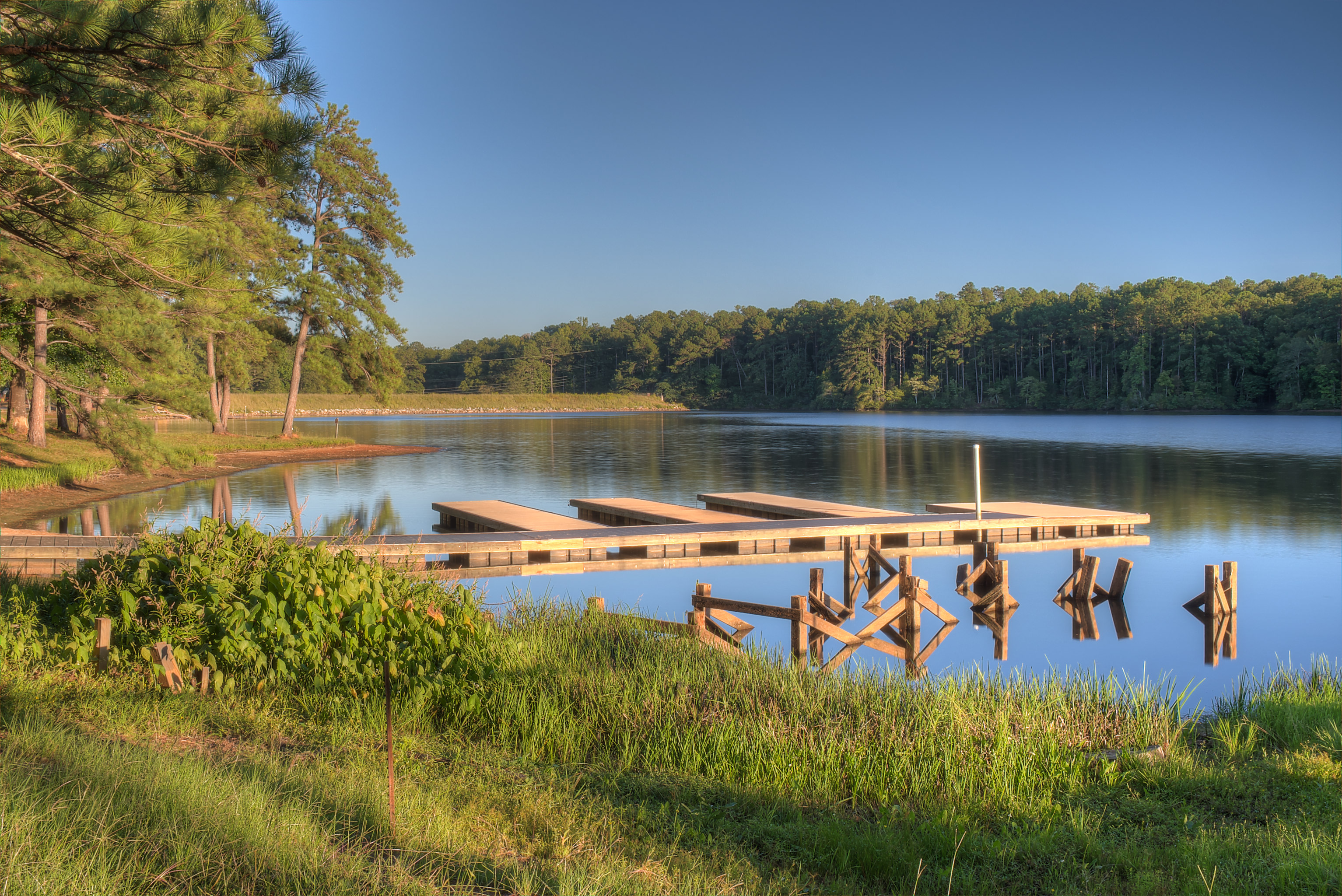 McIntosh Lake at Indian Springs State Park