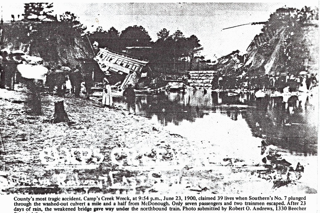 Camp Creek train wreck of 1900