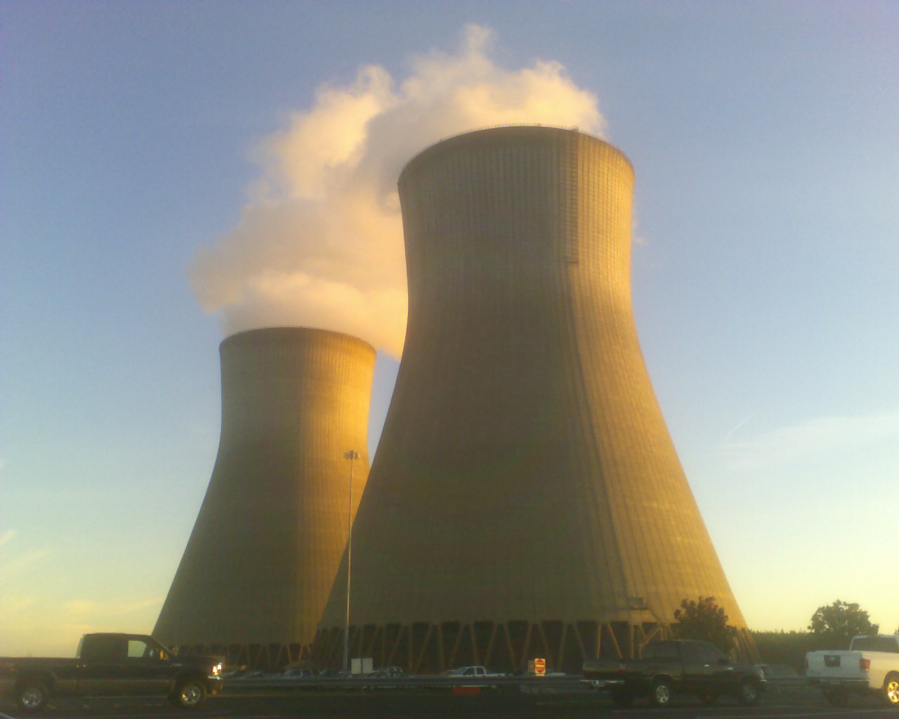 Vogtle nuclear power station Cooling Towers
