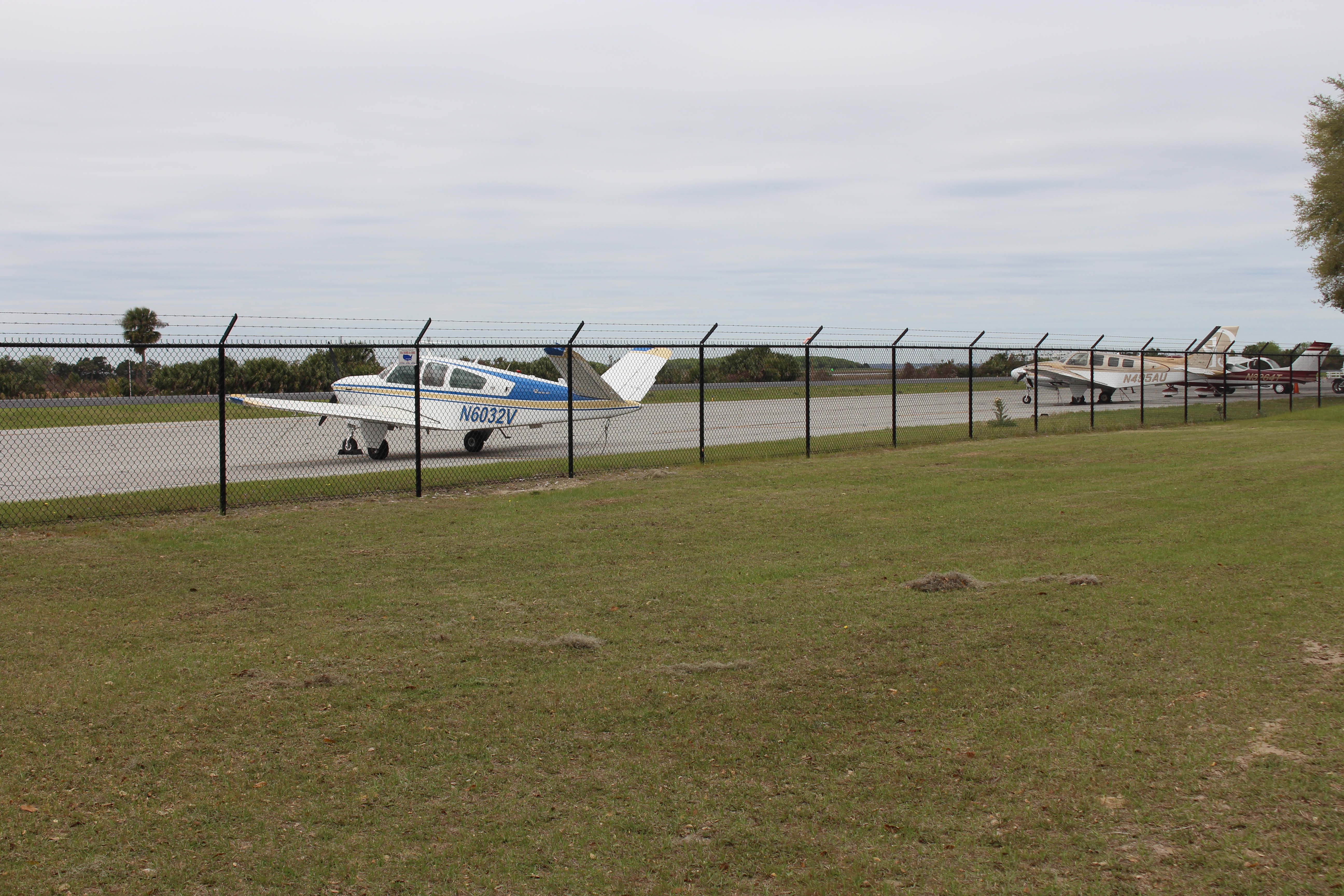 Planes at Jekyll Island Airport, Jekyll Island, Glynn County, Georgia