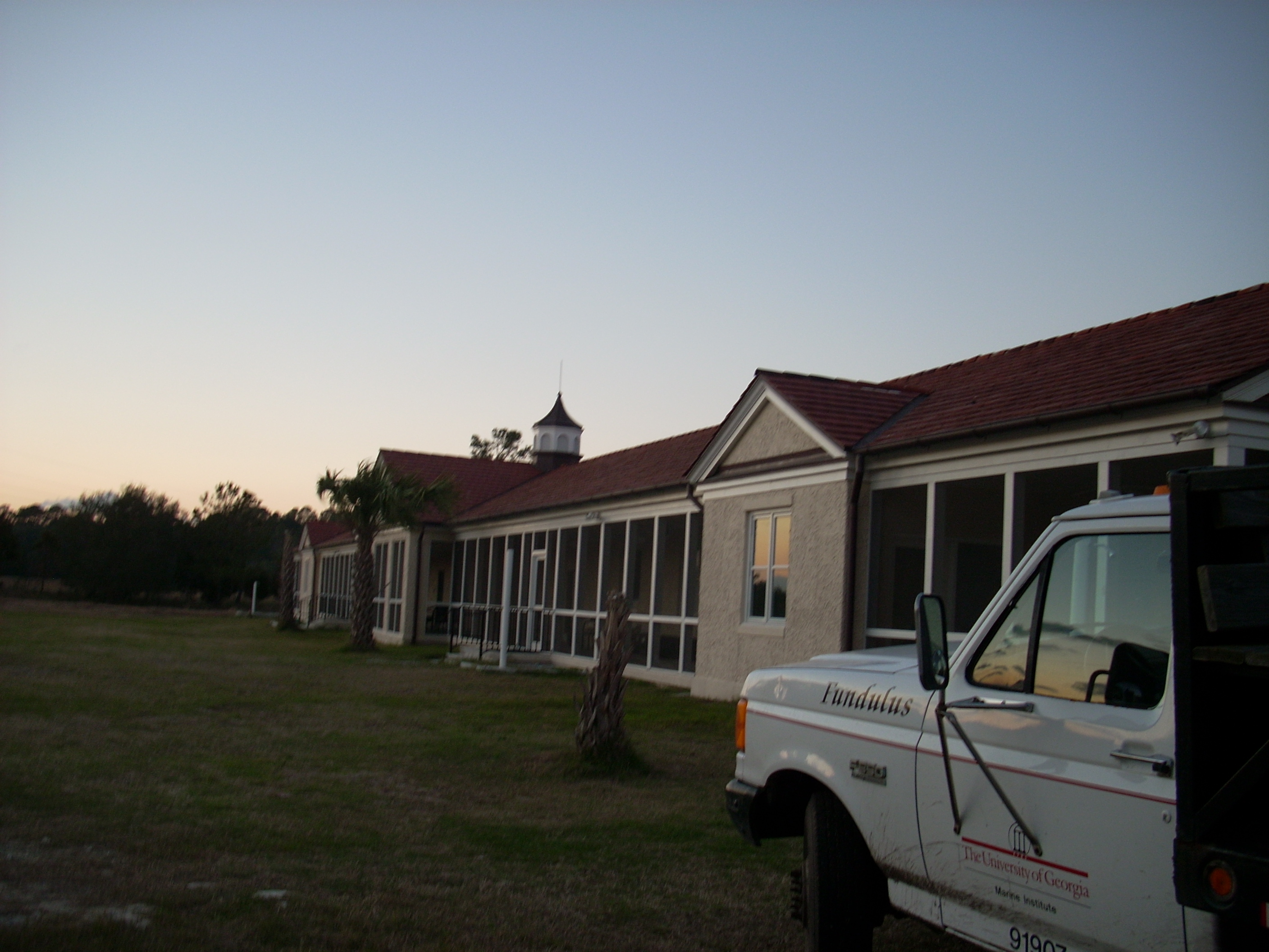 The dorm rooms at the UGA Marine Institute on Sapelo Island, Georgia