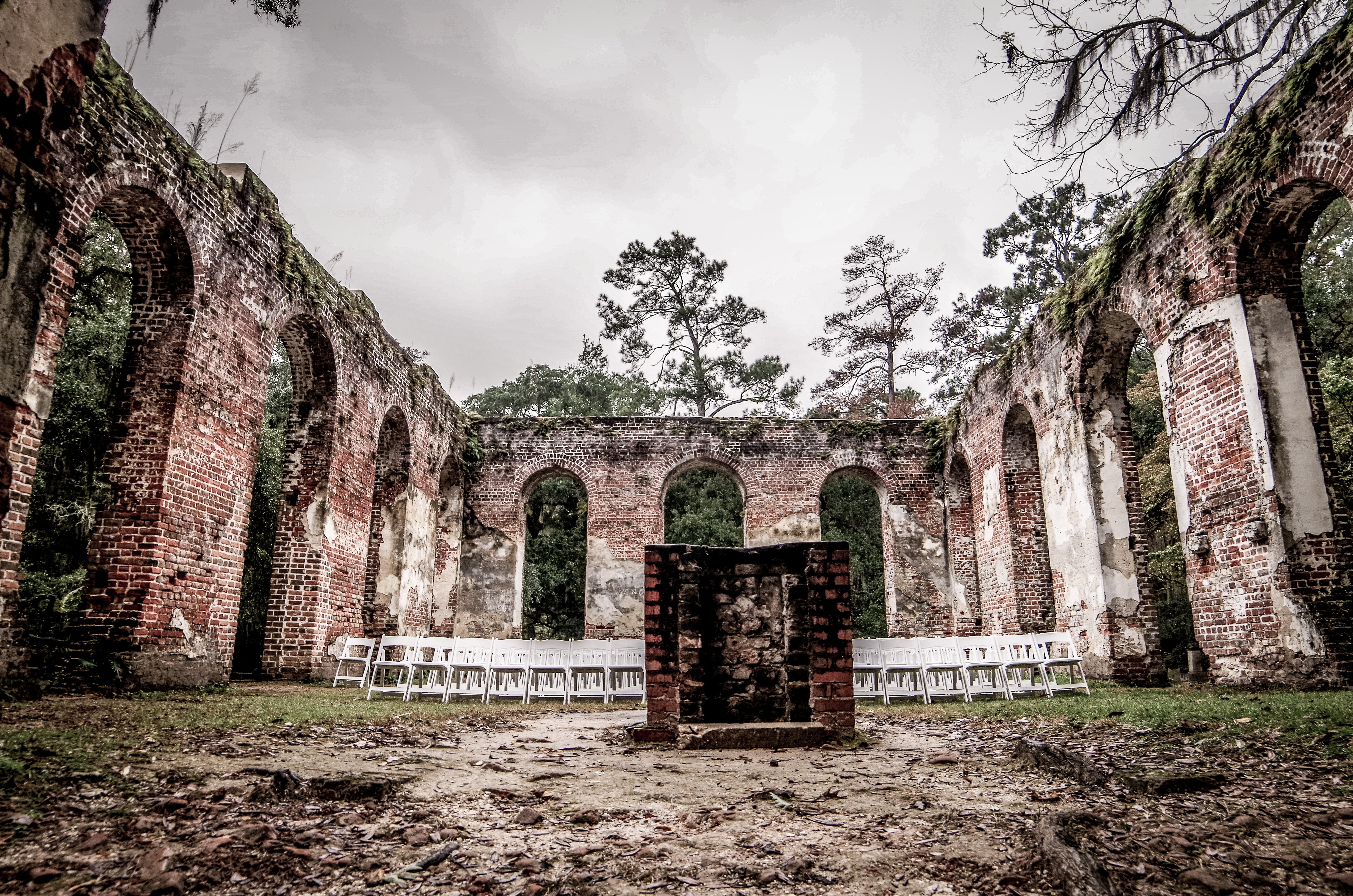 Old Sheldon Church Ruins 001