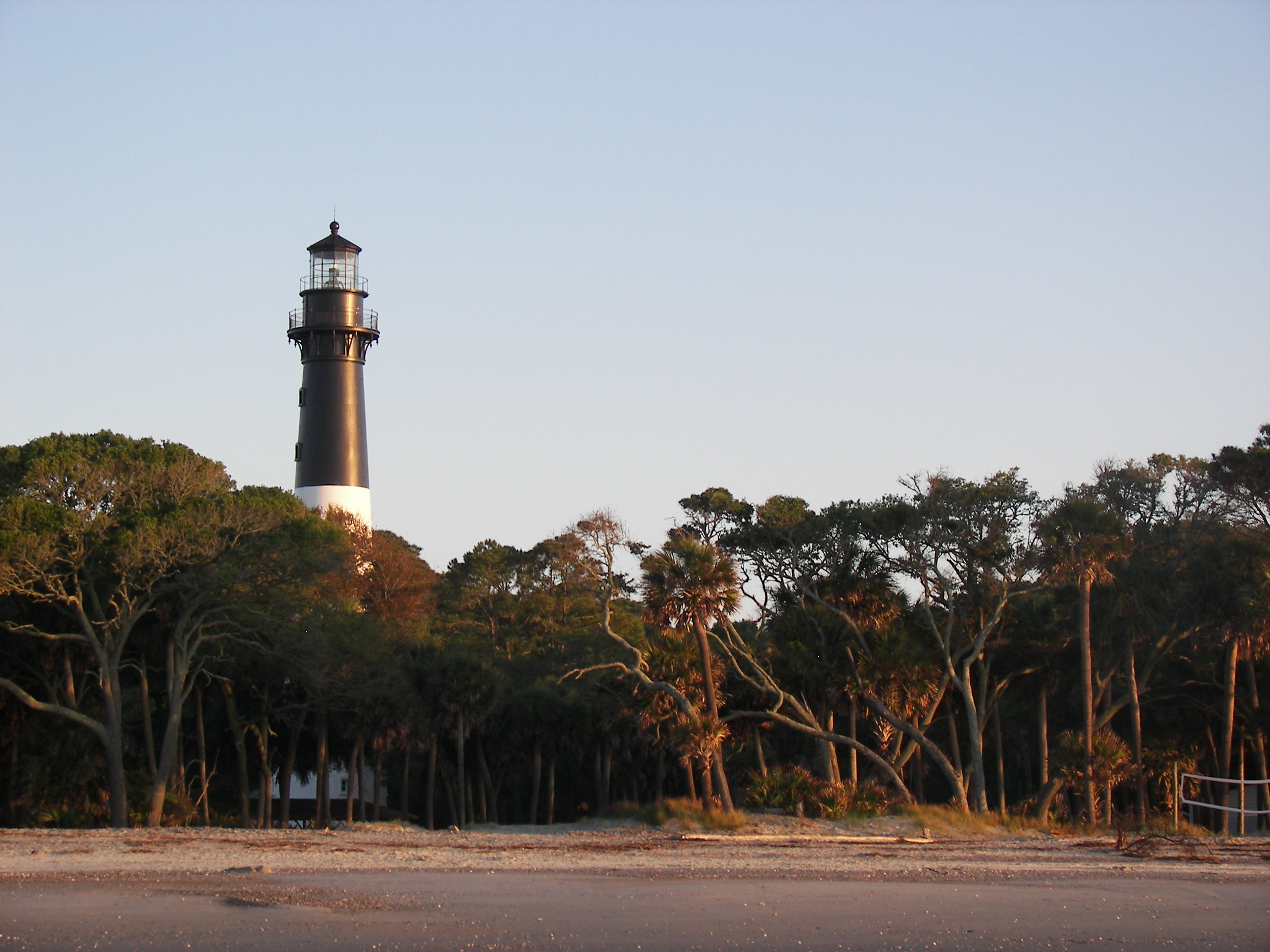 Hunting Island Lighthouse — in Hunting Island State Park, Beaufort County, South Carolina.