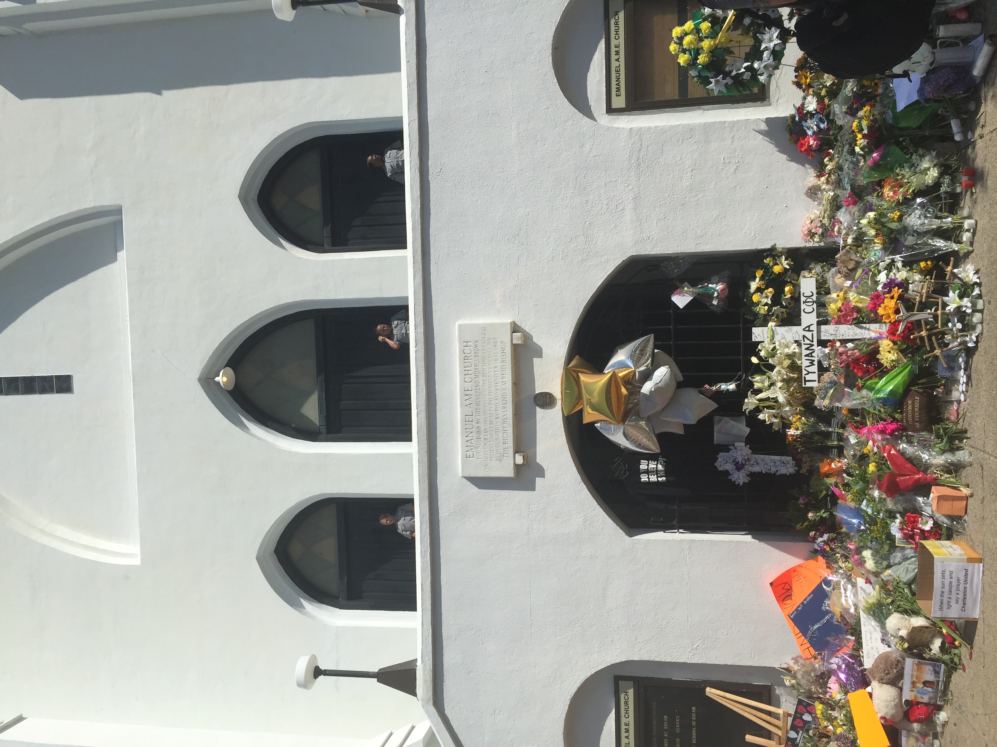 Emanuel African Methodist Episcopal Church, Charleston South Carolina. 21 June 2015