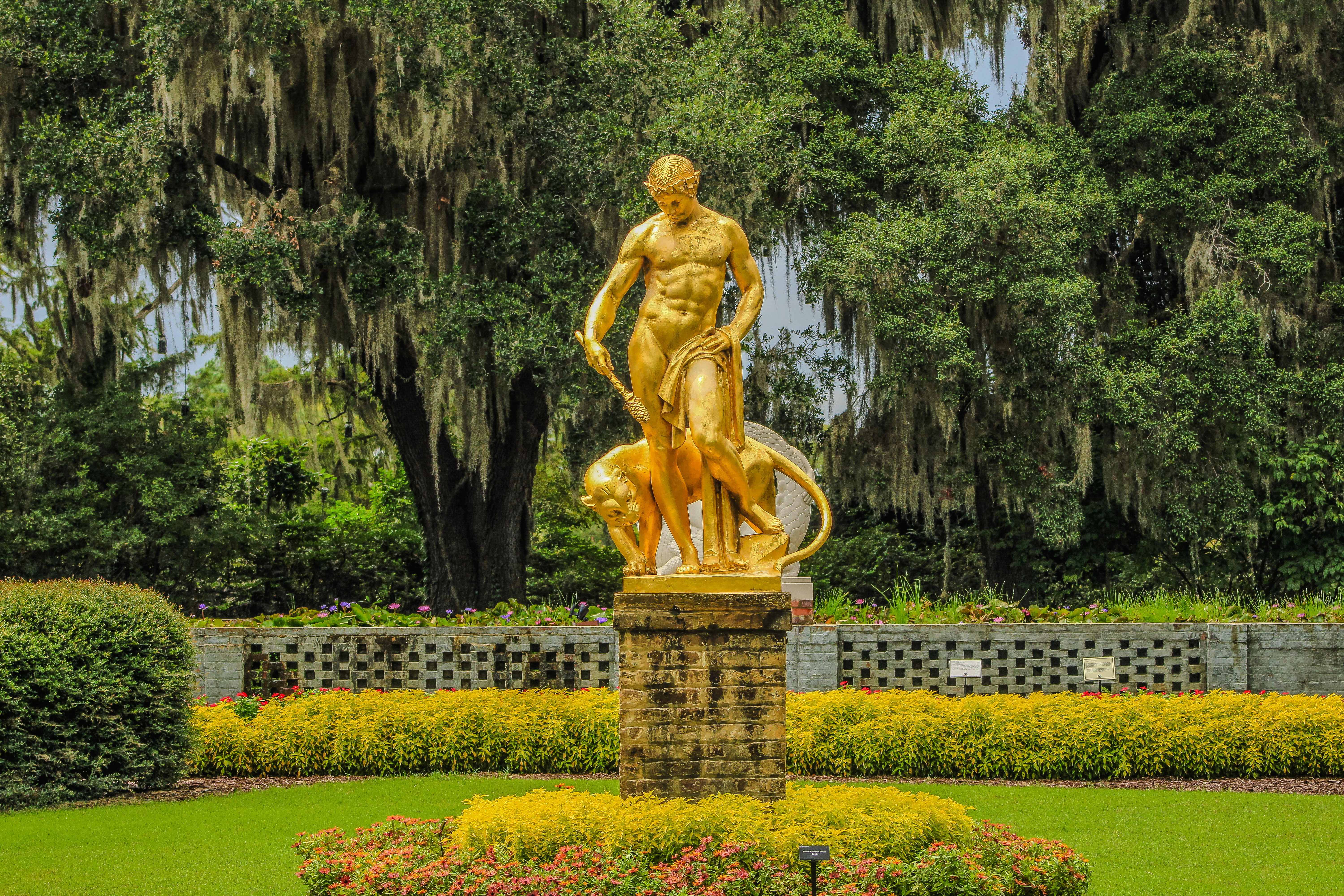 Dionysus Statue at Brookgreen Gardens