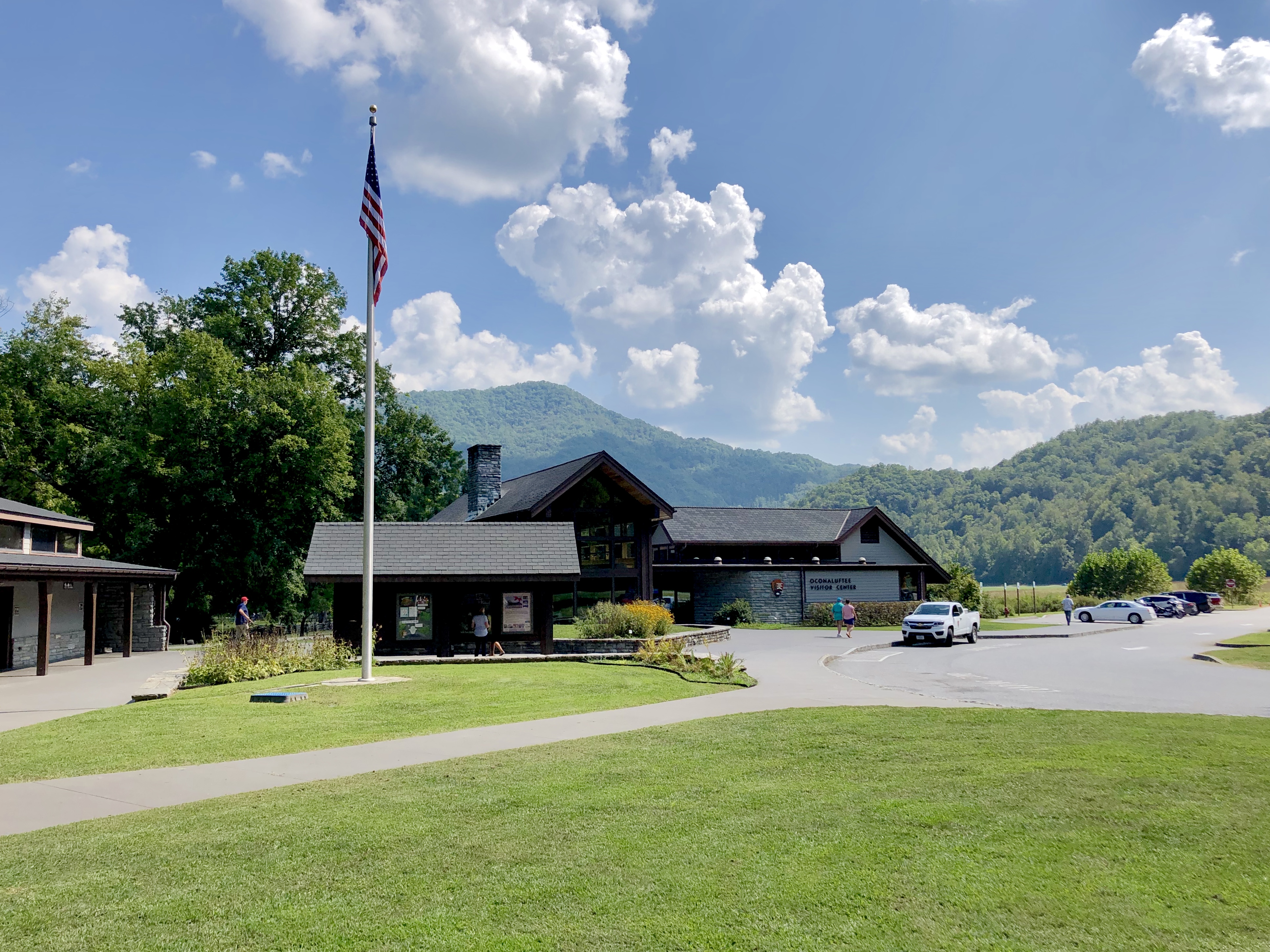 Oconaluftee Visitor Center, Great Smoky Mountains National Park, Smokemont, NC