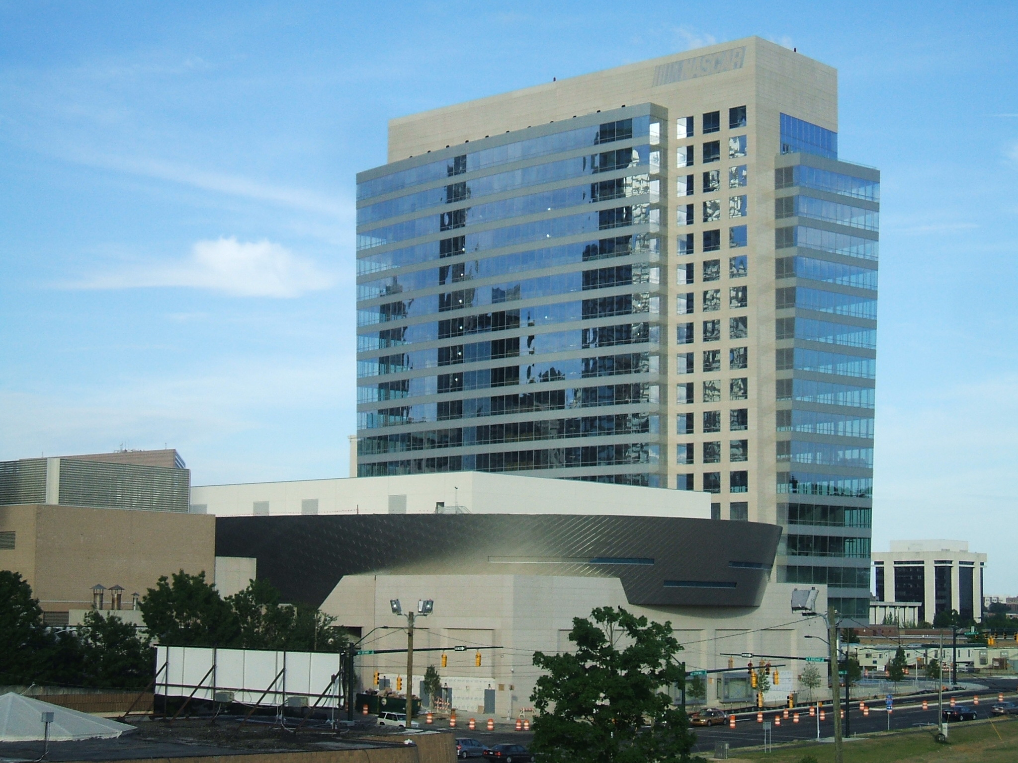NASCAR Hall of Fame Under Construction