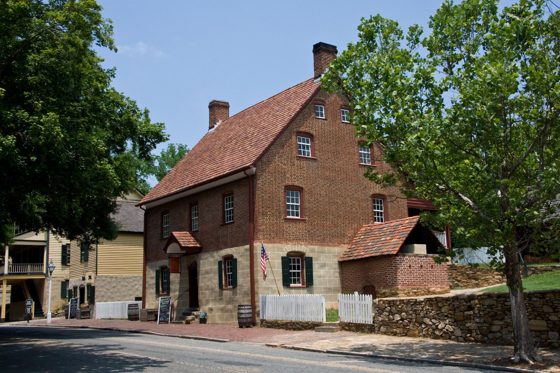 Winkler Bakery at Old Salem, Winston Salem, North Carolina.