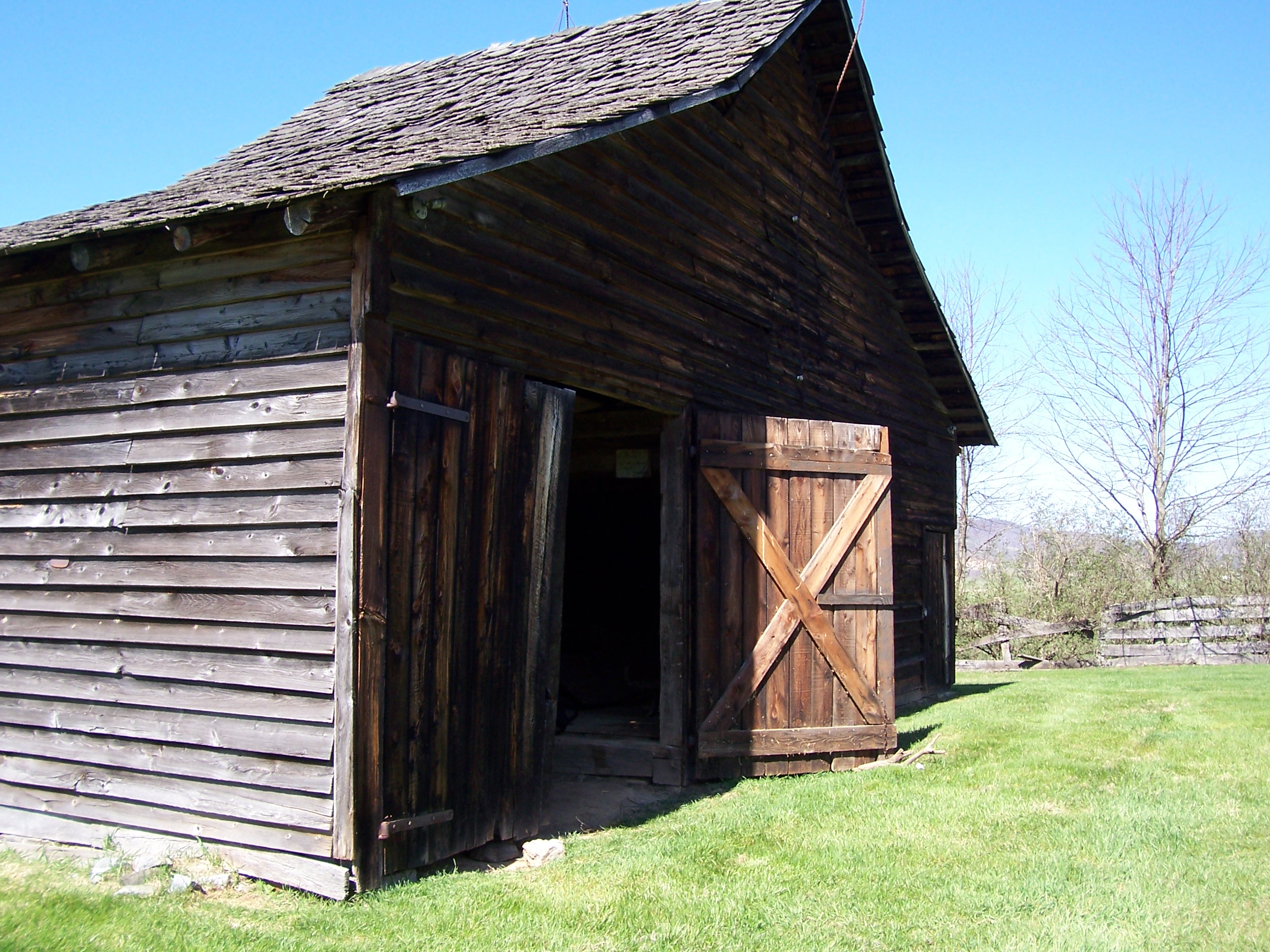 The Barn at the Pearl S. Buck Birthplace in Hillsboro, West Virginia