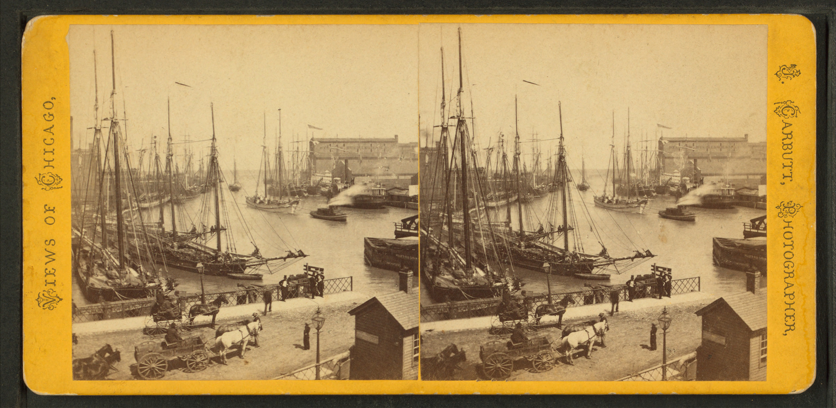 Mouth of Chicago River from Rush Street bridge, by Carbutt, John, 1832-1905.jpg