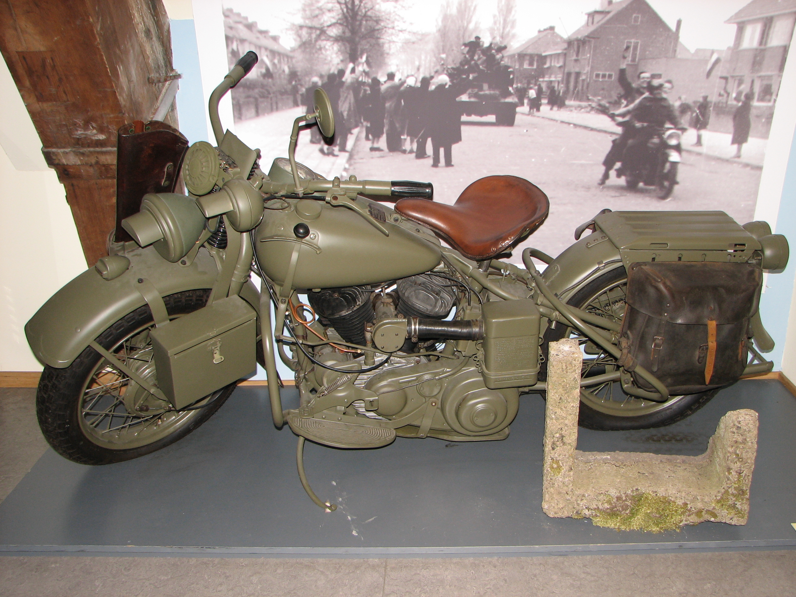 Harley Davidson "Liberator" (photo taken in the Frysk Museum, Leeuwarden