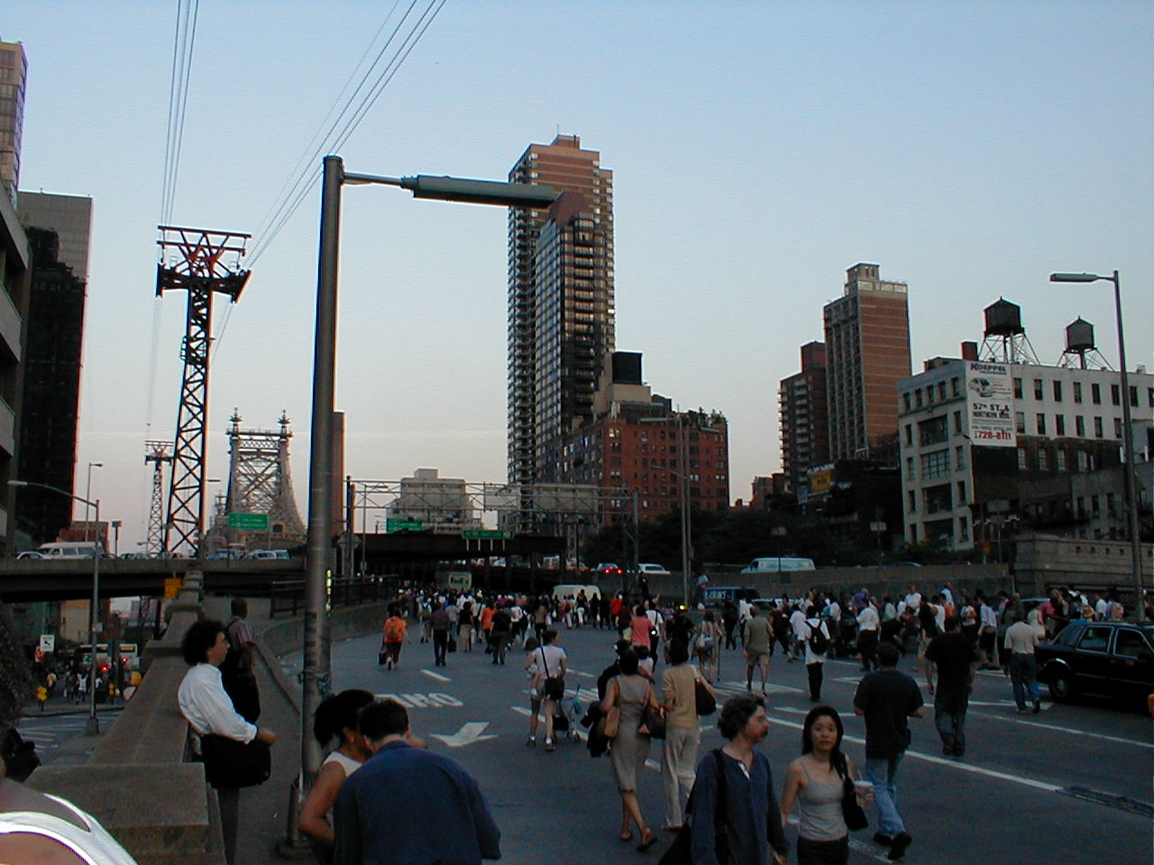 Photo taken in New York City during the 2003 North America blackout.